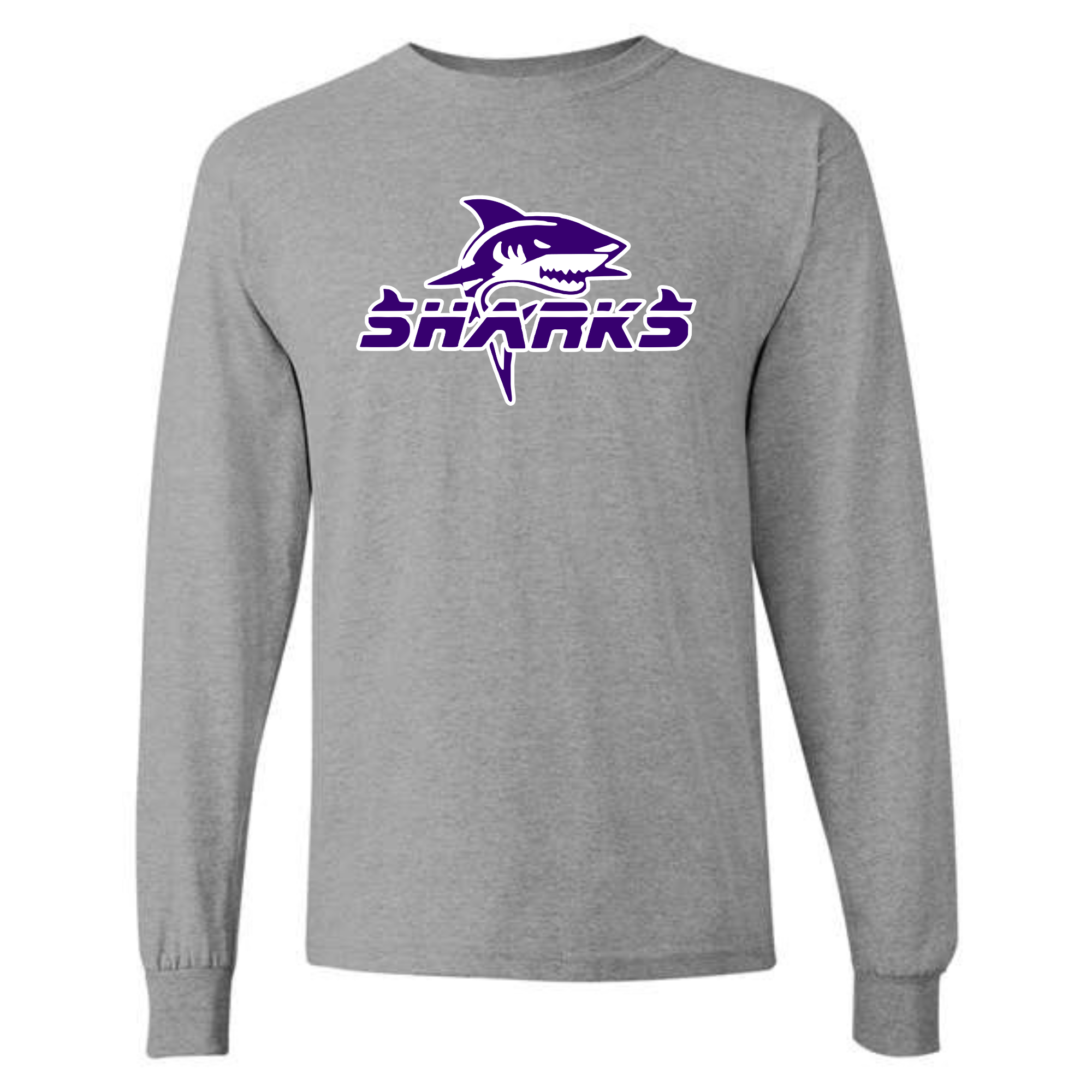 Sharks Long Sleeve Tee- 5400