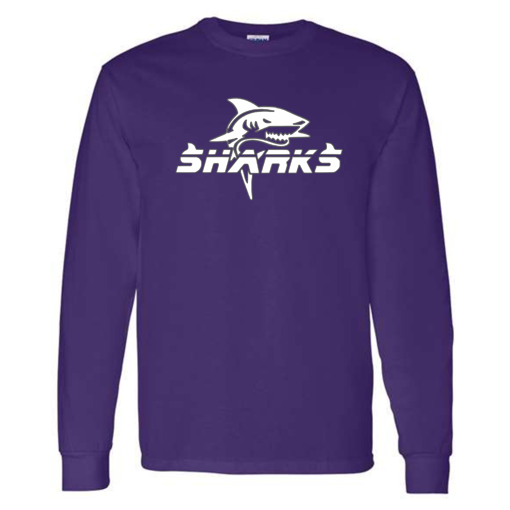 Sharks Long Sleeve Tee- 5400