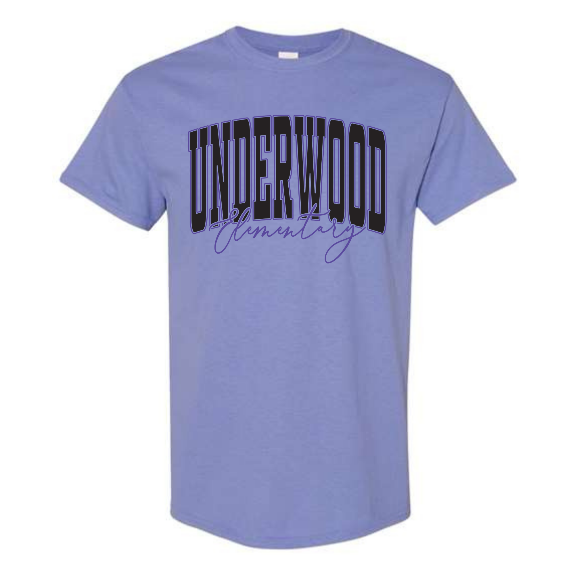 Underwood Elementary Collegiate Tee/Sweatshirt- 5000/18000