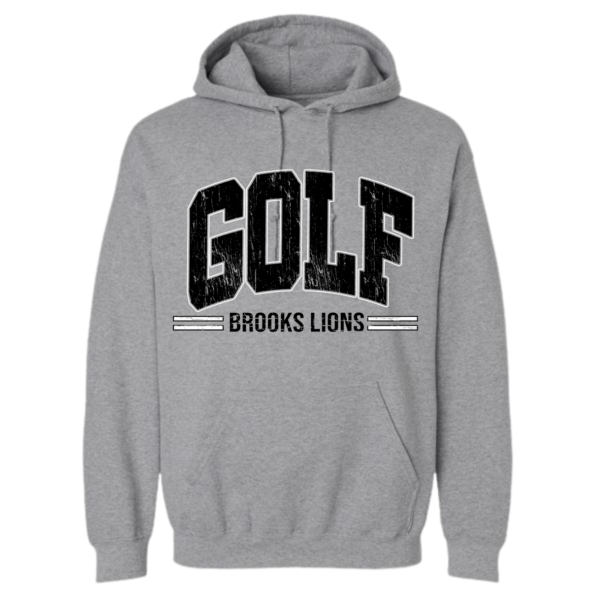 Brooks Golf Sport Grey Hoodie #18500