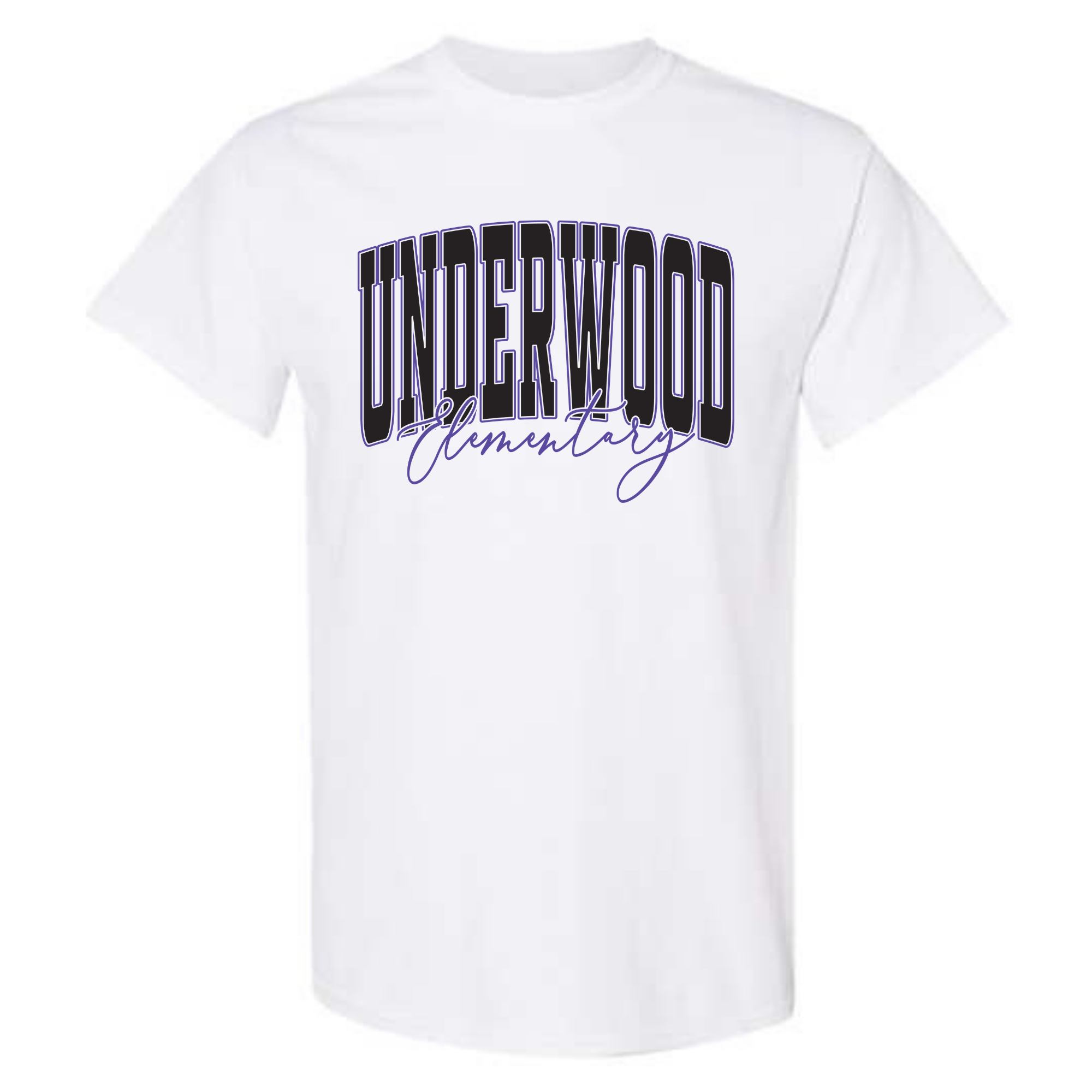 Underwood Elementary Collegiate Tee/Sweatshirt- 5000/18000