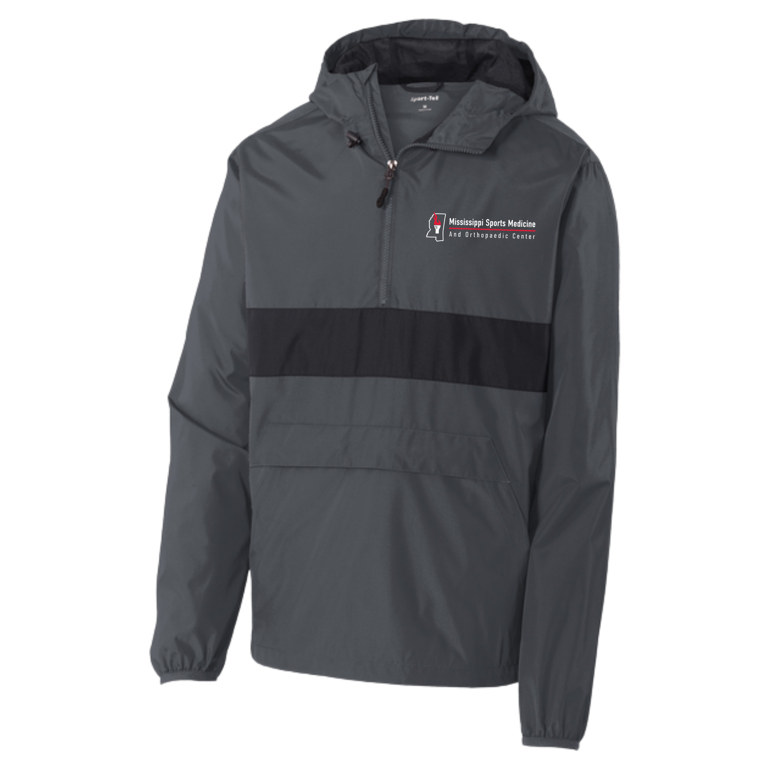 Orthopedic Center Embroidered Unisex Sport-tek Zipped Pocket Anorak- J65