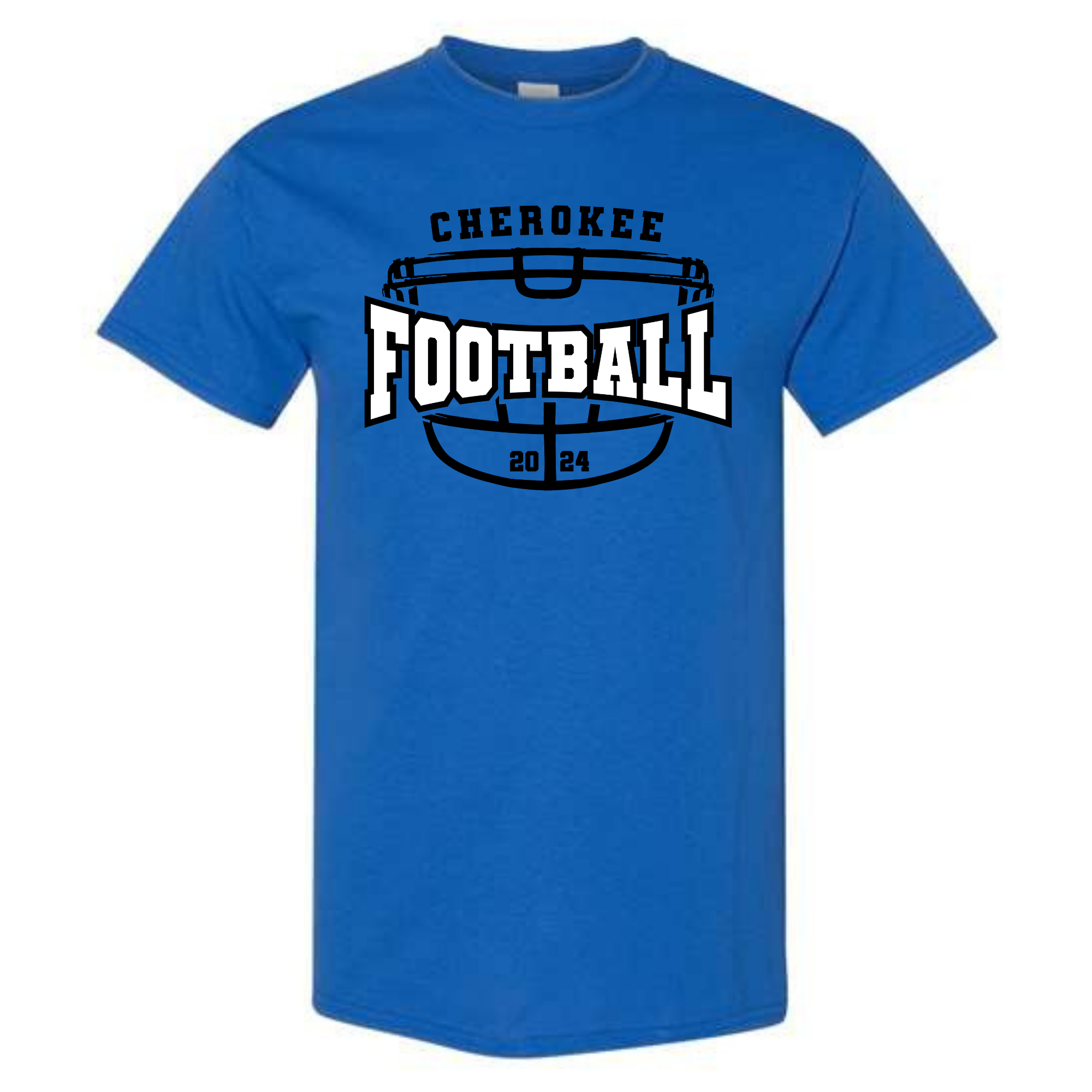 Cherokee Indian Football Tee/Sweatshirt- 5000/18000