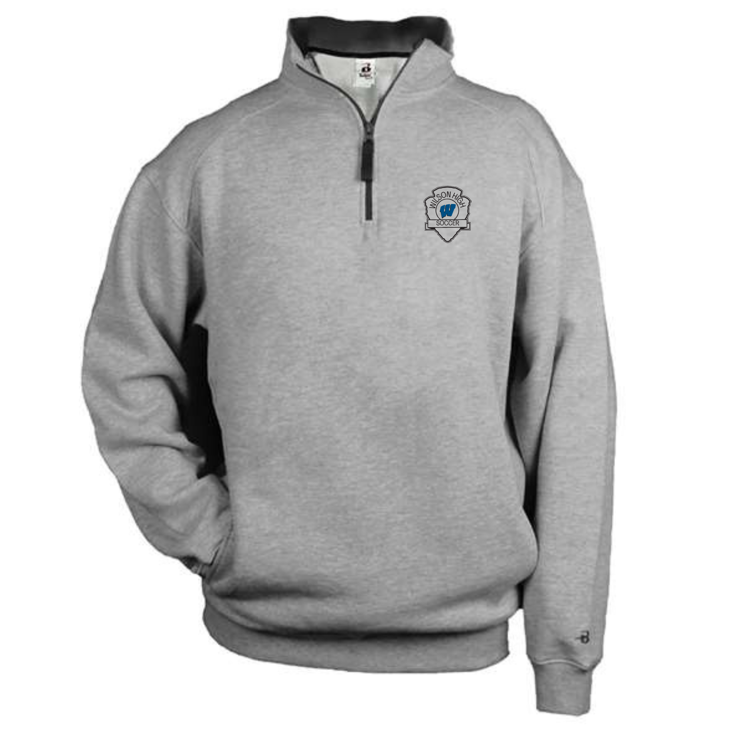 Wilson Soccer 1/4 Zip Fleece Pullover- 1286