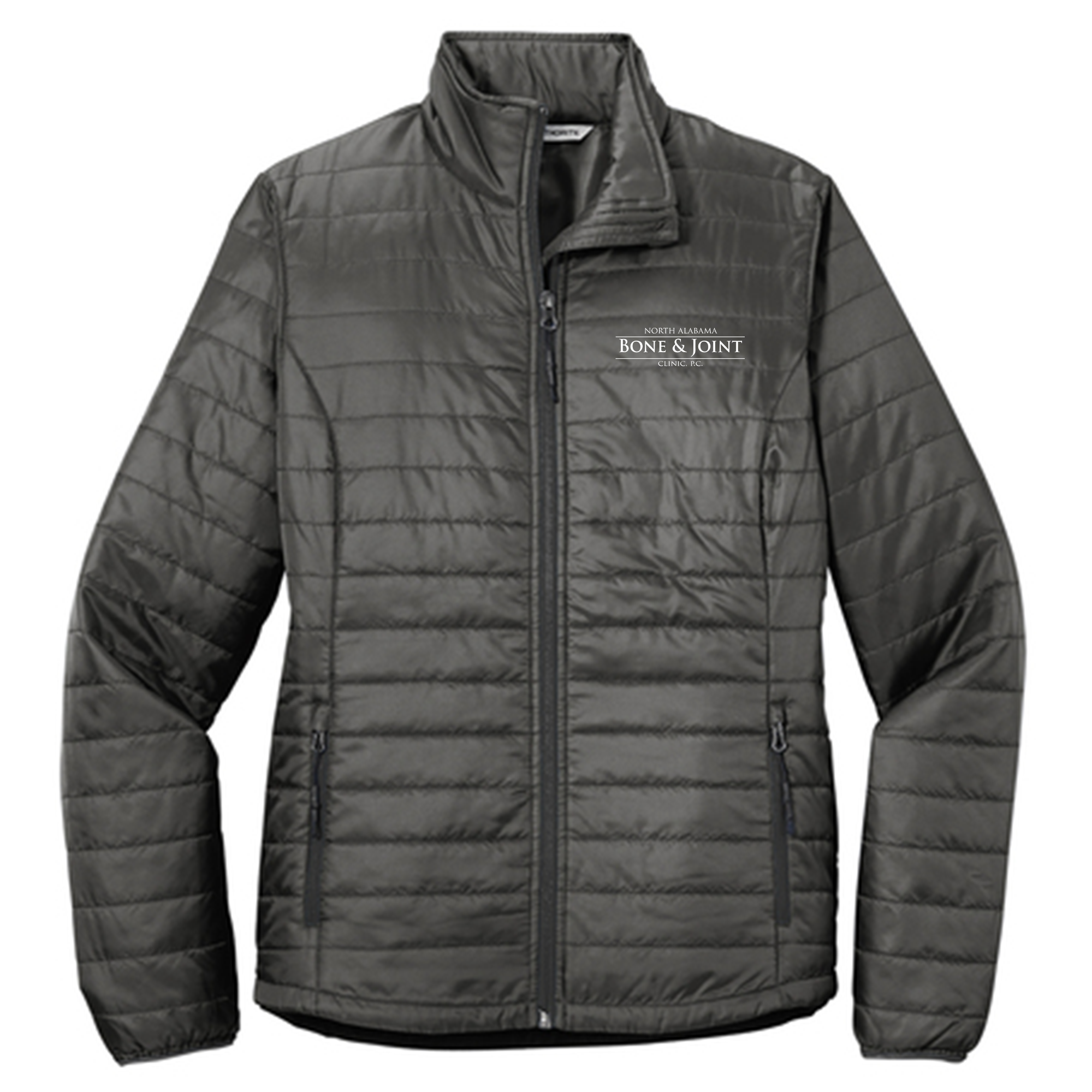 Bone and Joint Women's Embroidered Puff Jacket- L850