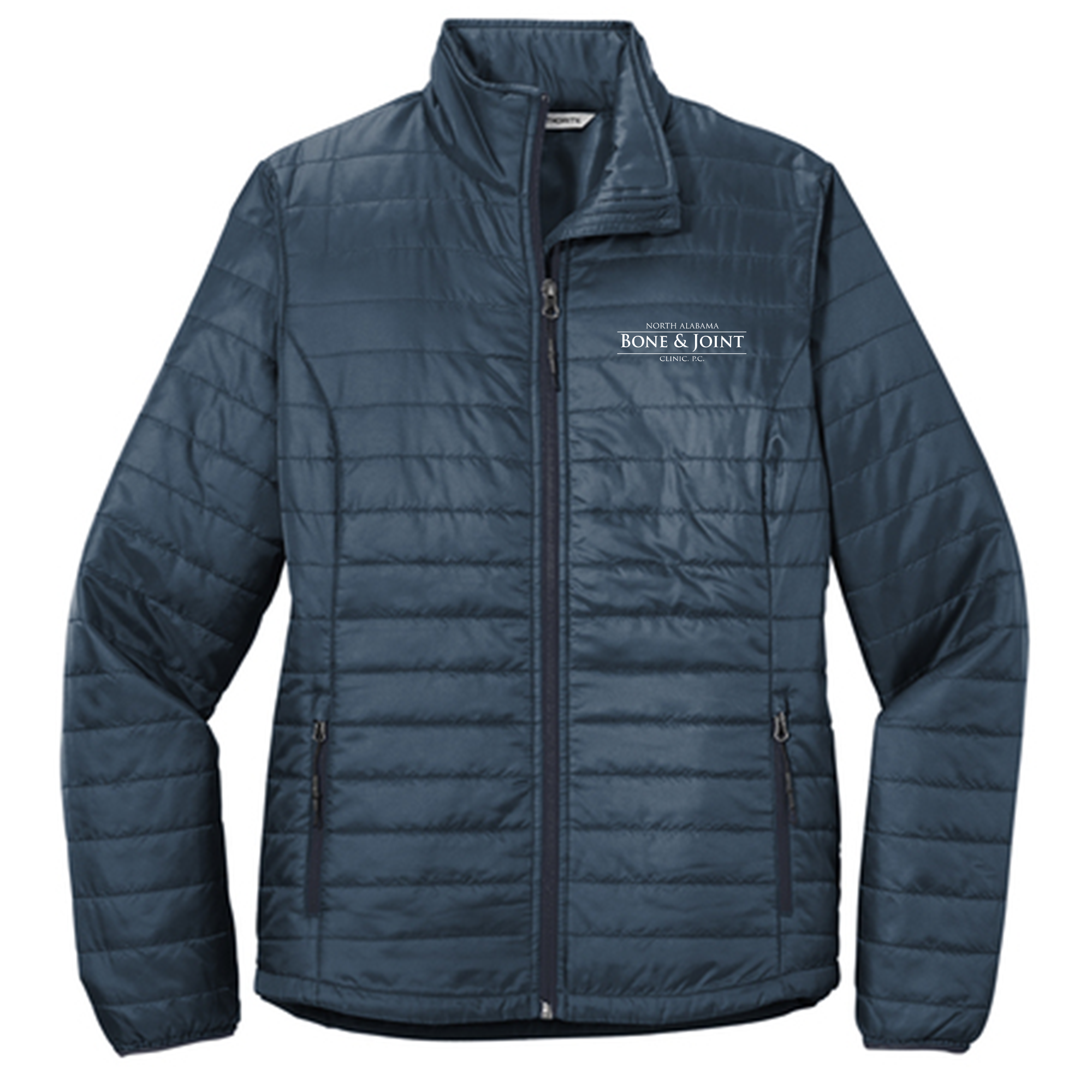 Bone and Joint Women's Embroidered Puff Jacket- L850