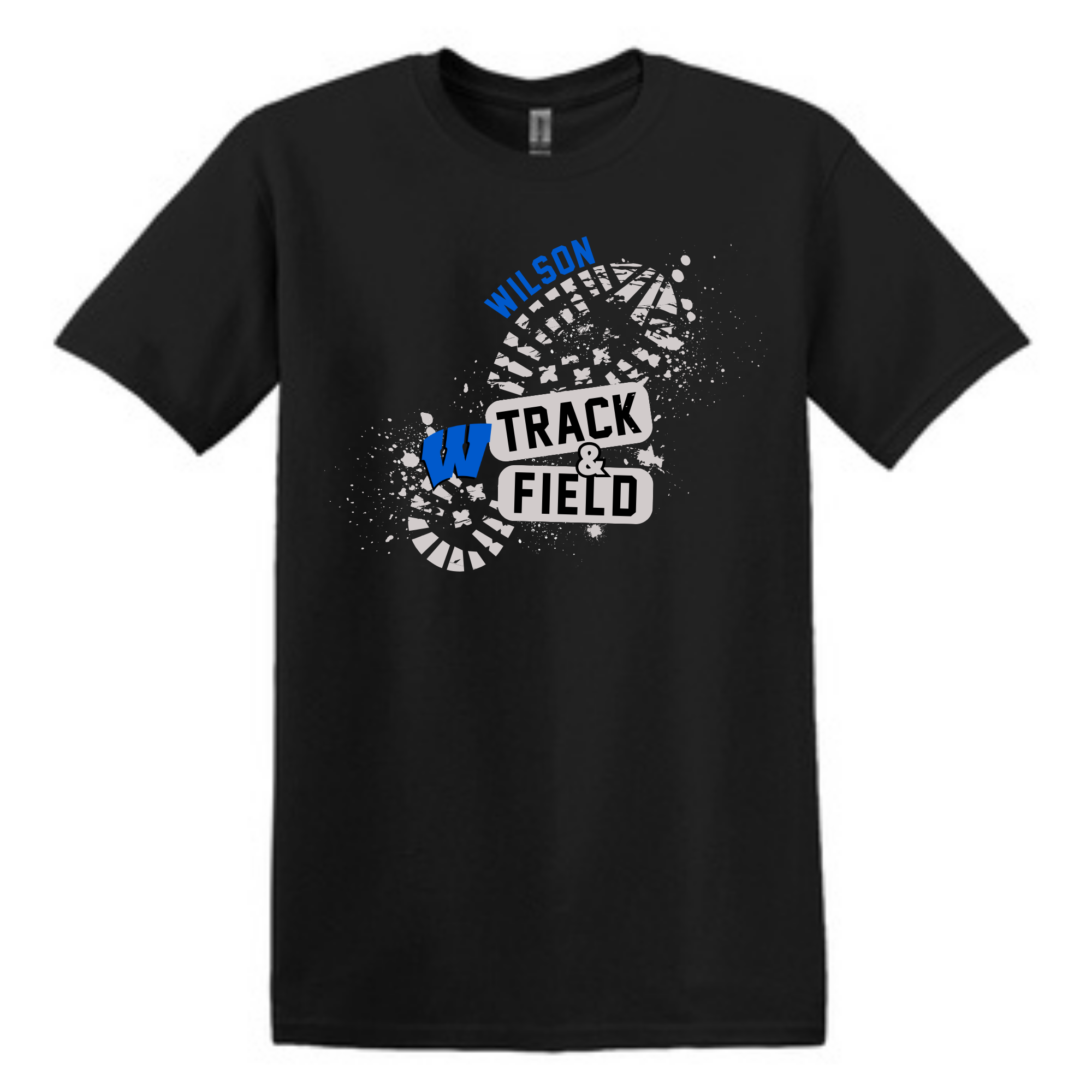 Wilson Track and Field Footprint Tee- 64000