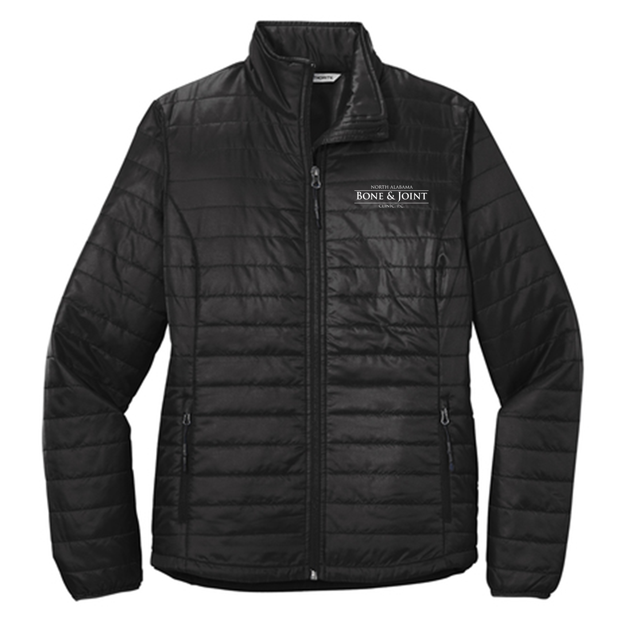 Bone and Joint Women's Embroidered Puff Jacket- L850