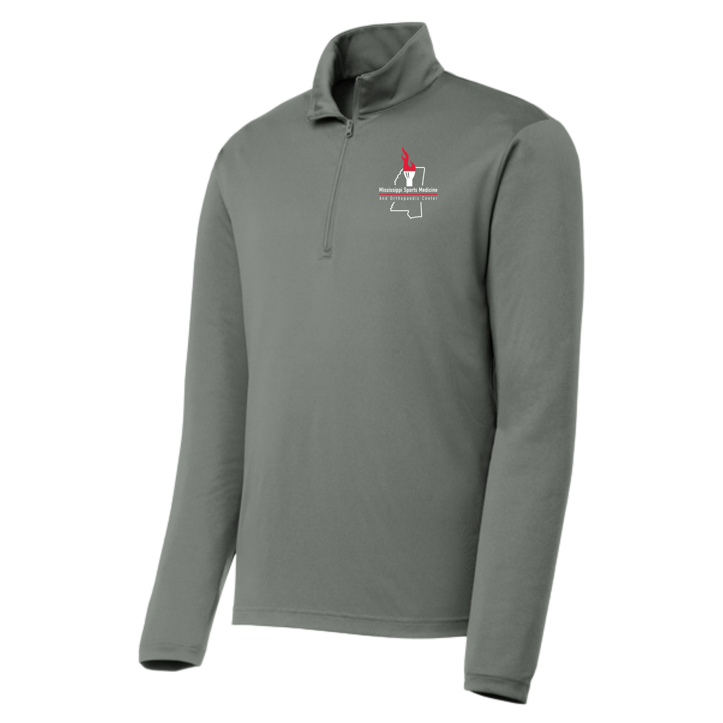 Orthopedic Center Embroidered quarter zip pullover- ST357