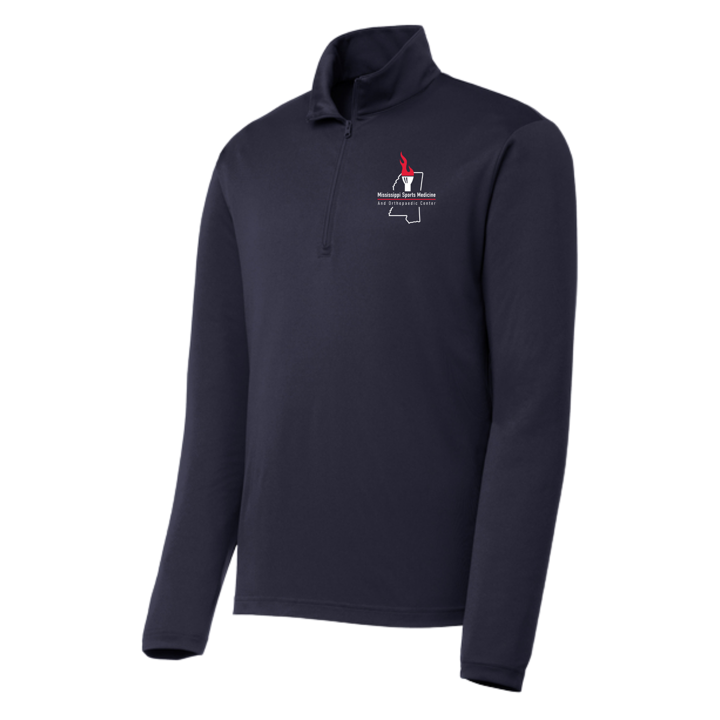 Orthopedic Center Embroidered quarter zip pullover- ST357