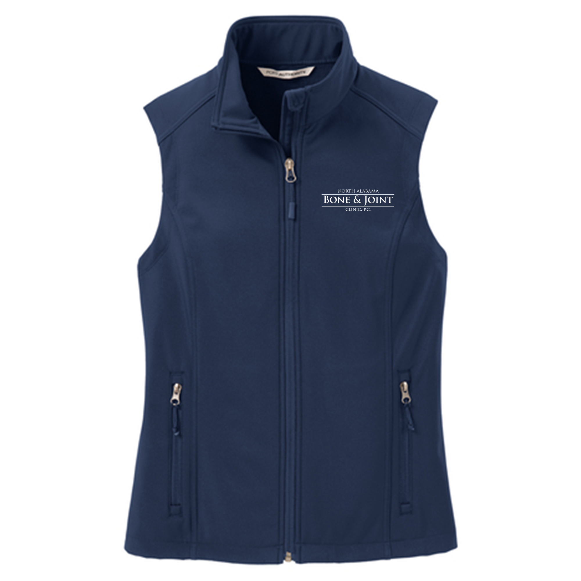 Bone and Joint Women's Embroidered Soft Shell Vest- L325
