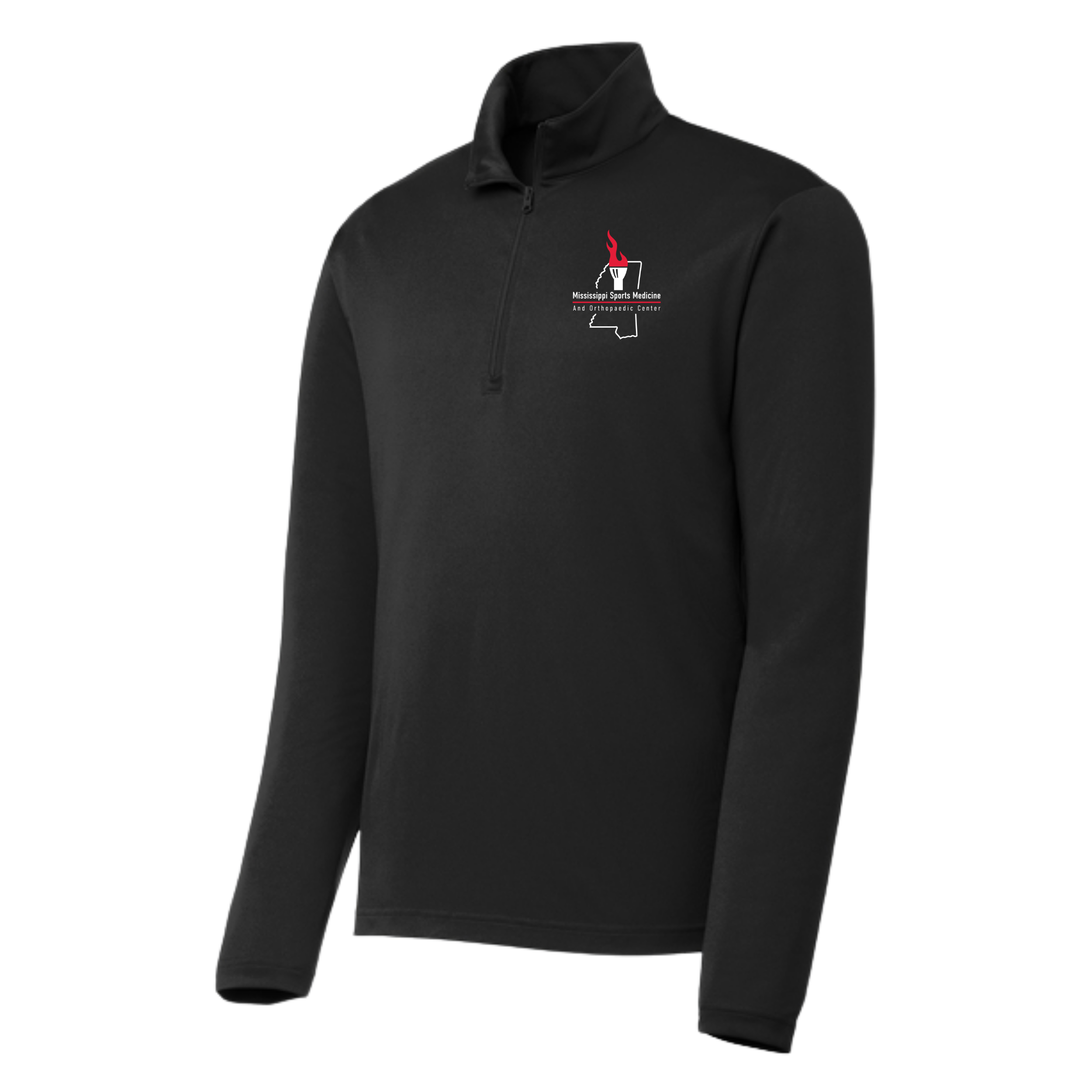 Orthopedic Center Embroidered quarter zip pullover- ST357