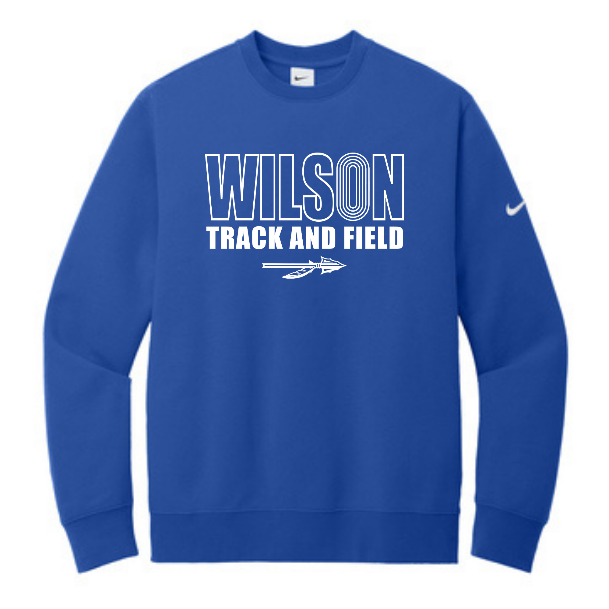 Wilson Track and Field Nike Crewneck- NKFD9863