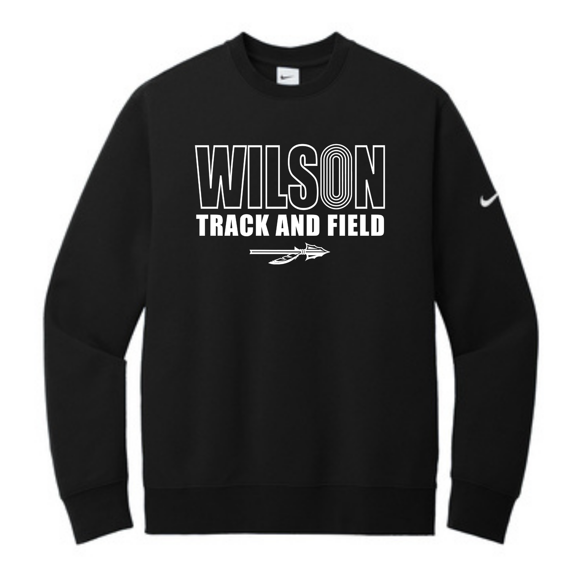 Wilson Track and Field Nike Crewneck- NKFD9863