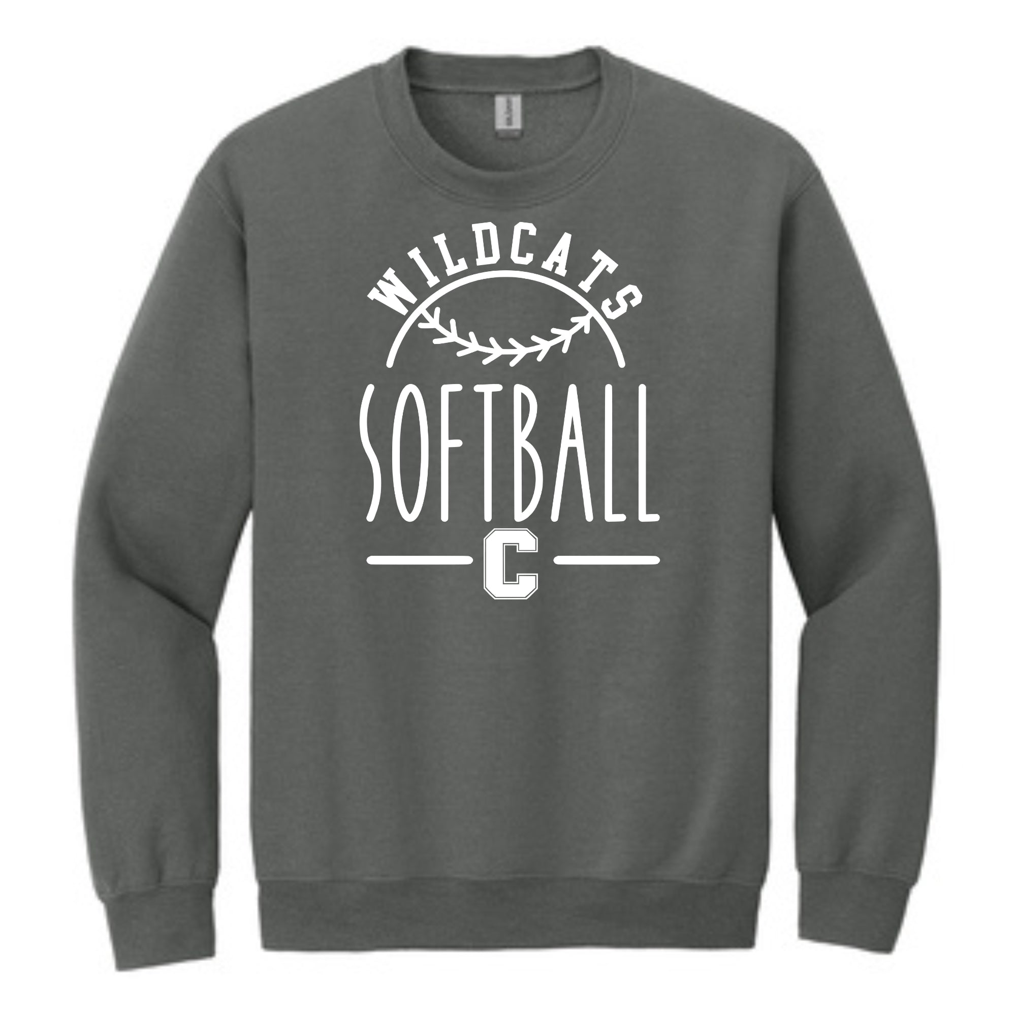 Central Wildcats Softball Crewneck Sweatshirt- 18000
