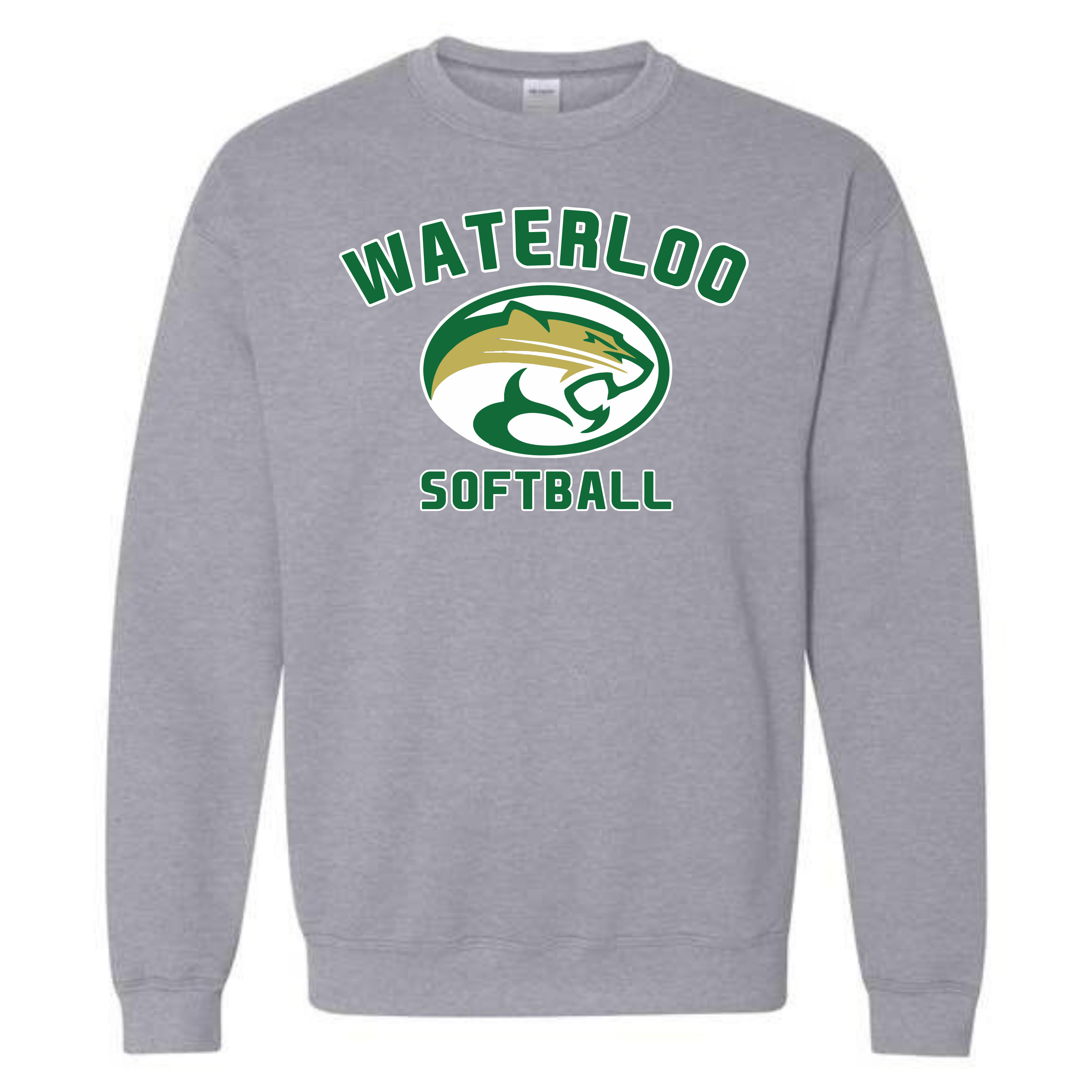 Waterloo Softball Crewneck Sweatshirt-18000