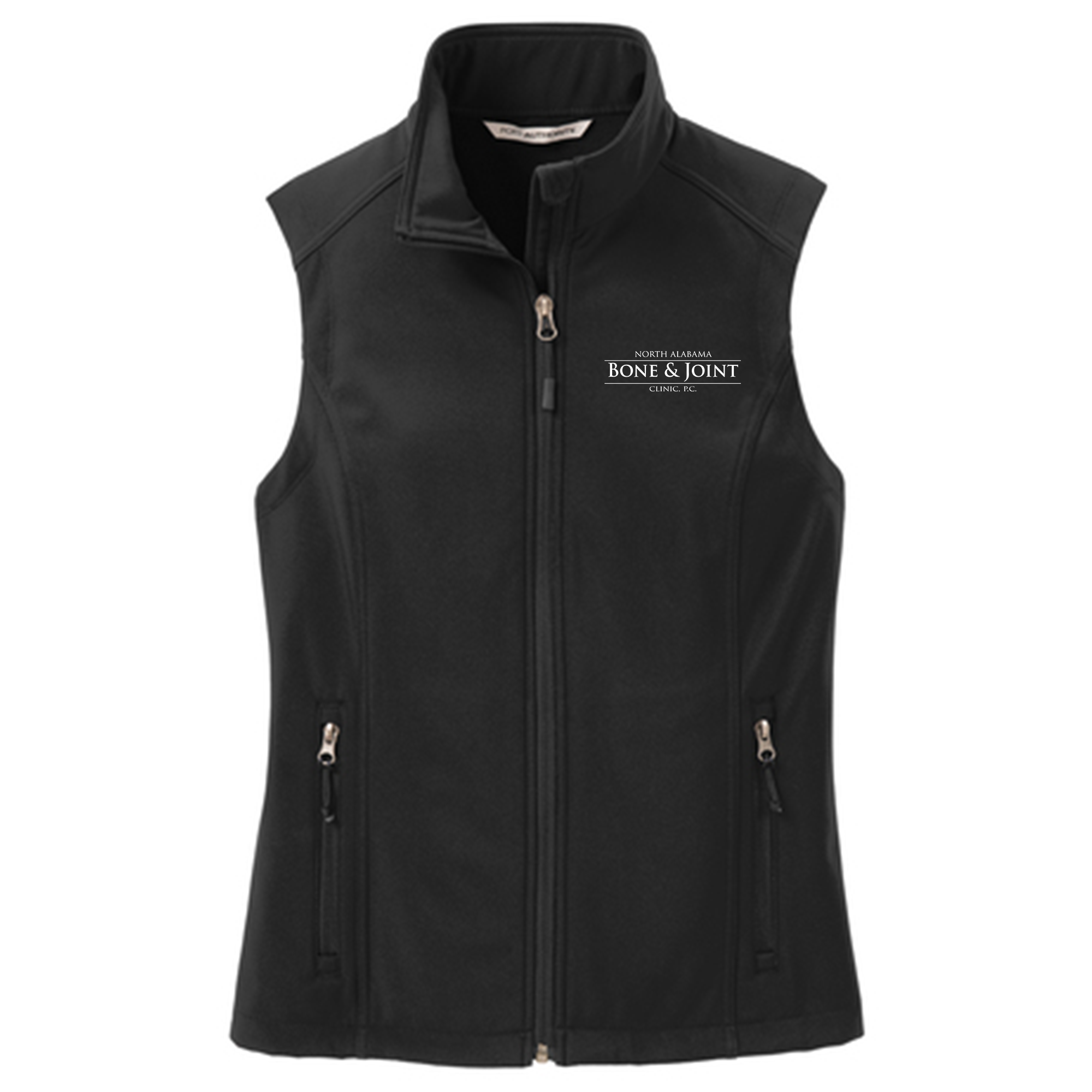 Bone and Joint Women's Embroidered Soft Shell Vest- L325