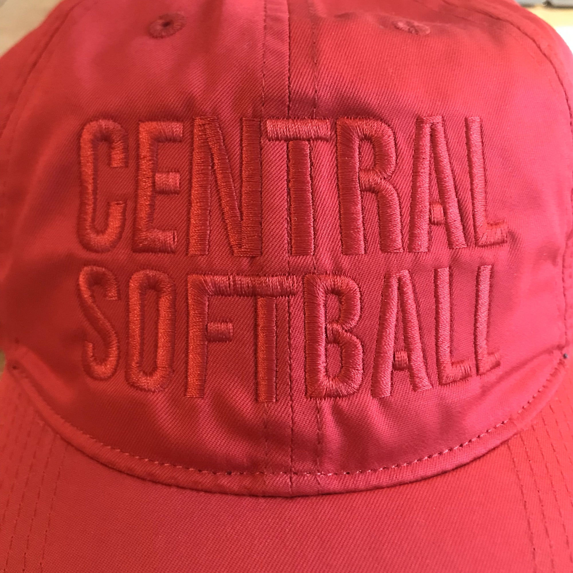 Central Softball Embroidered Nike Cap- NKFB6449