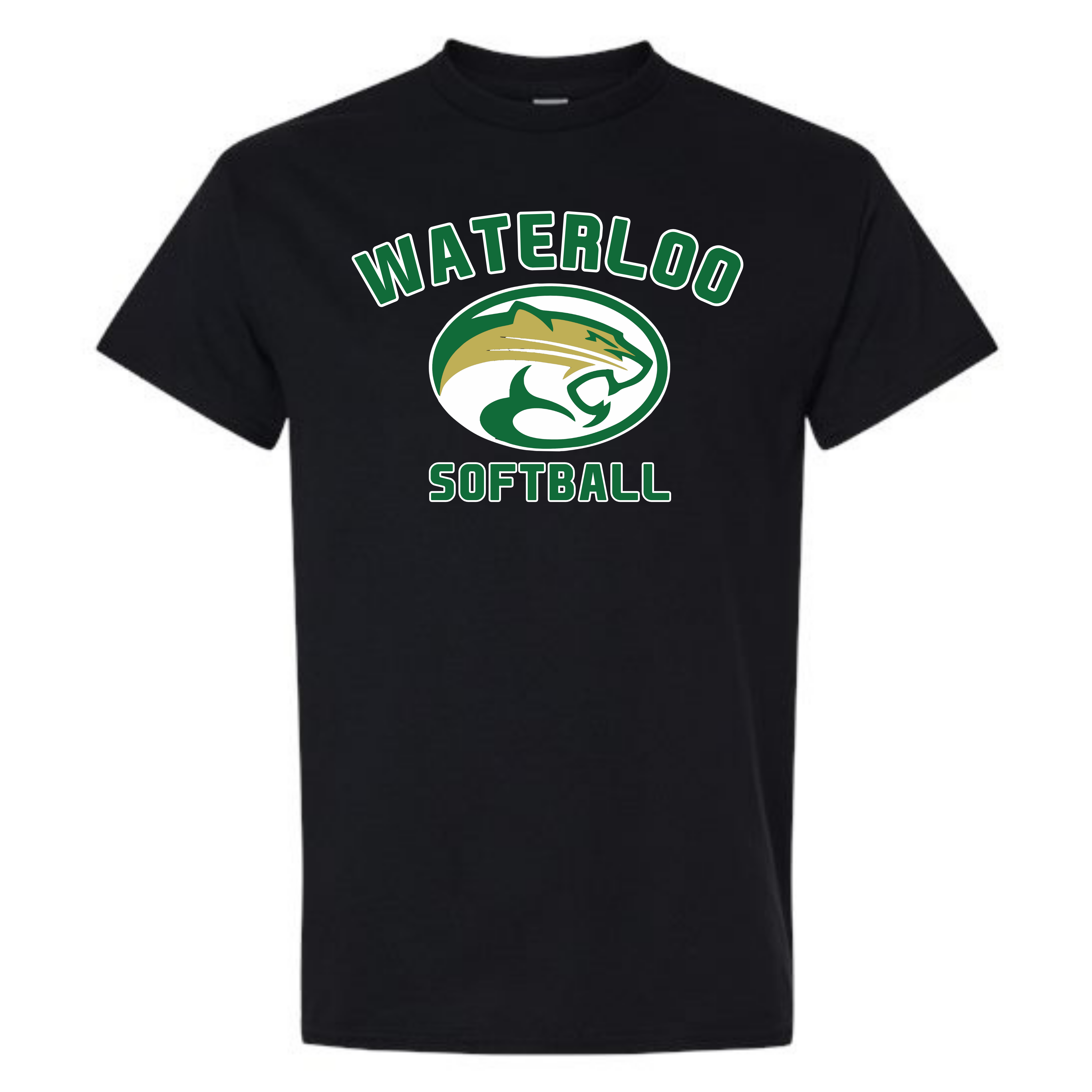 Waterloo Softball Tee- 5000