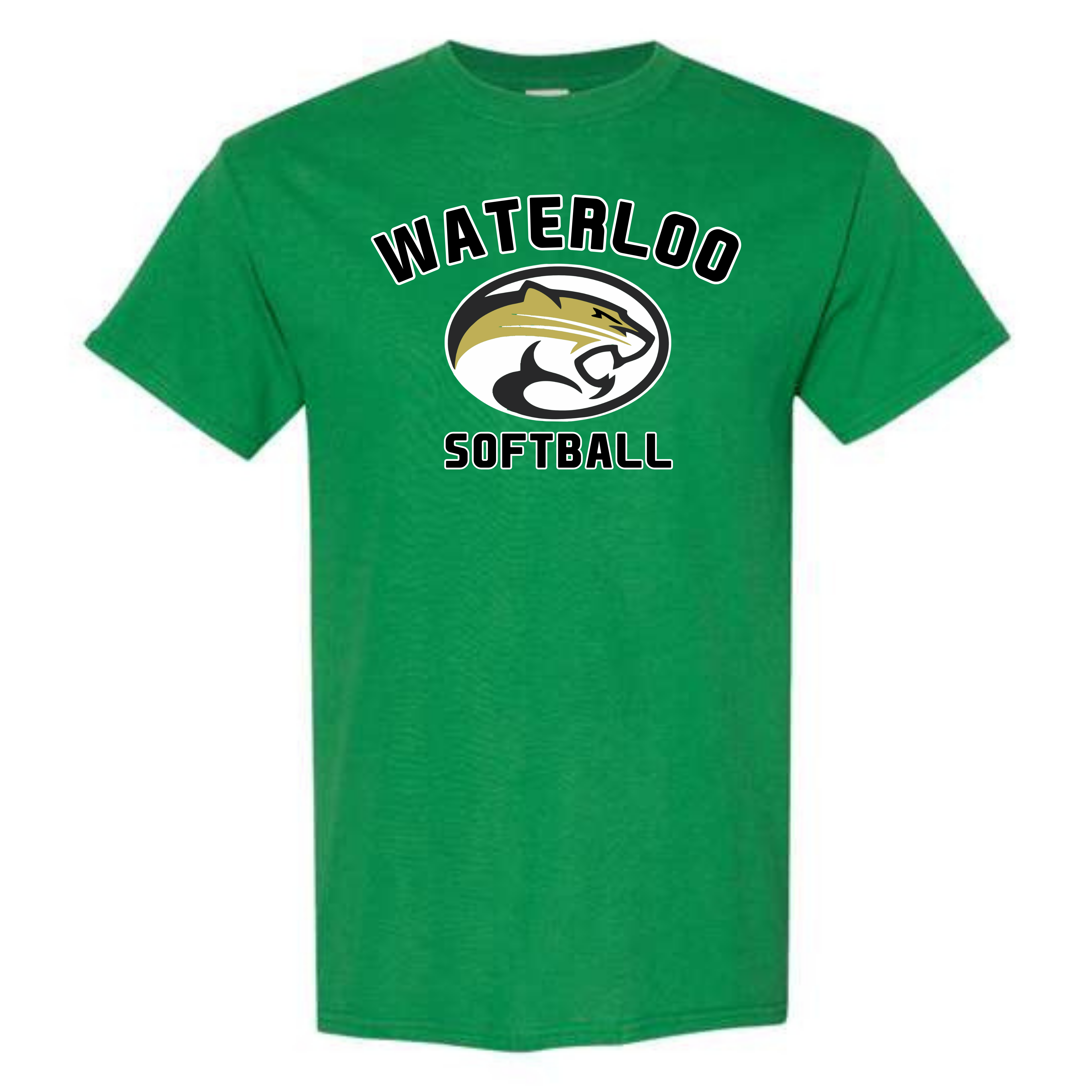 Waterloo Softball Tee- 5000