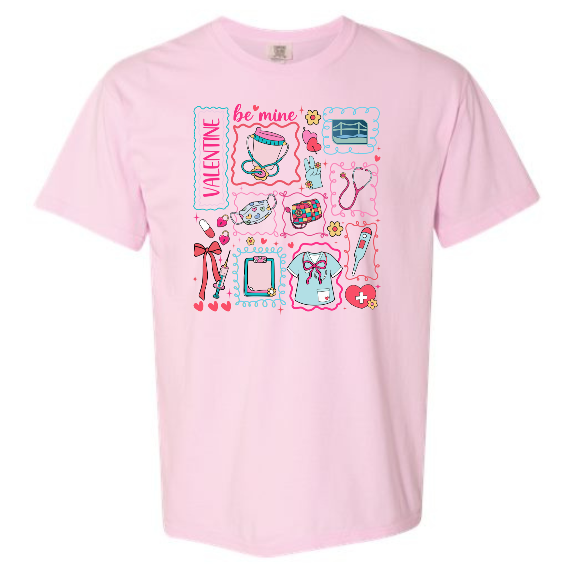 NAMC Valentine Collage Comfort Colors Tee