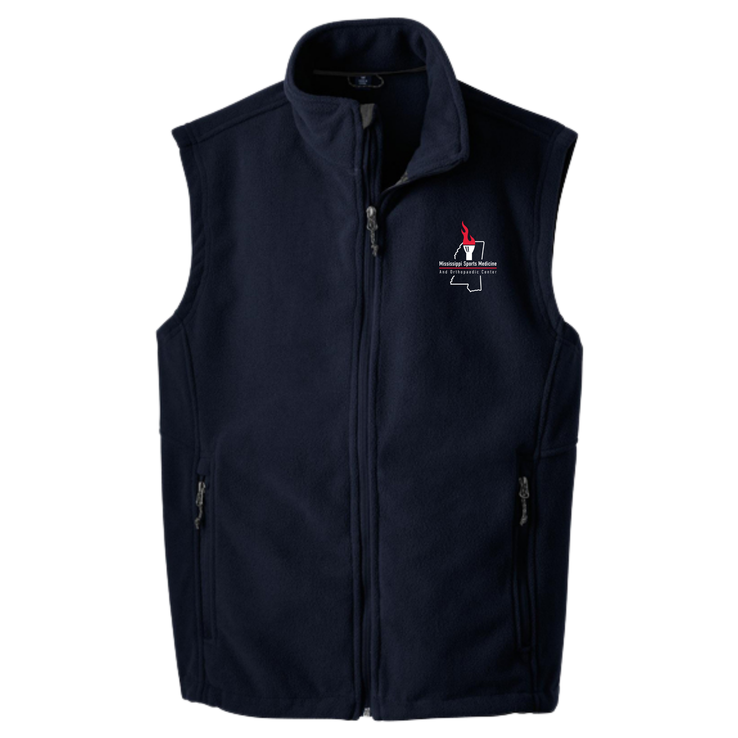 Orthopedic Center Embroidered Fleece Vest- F219