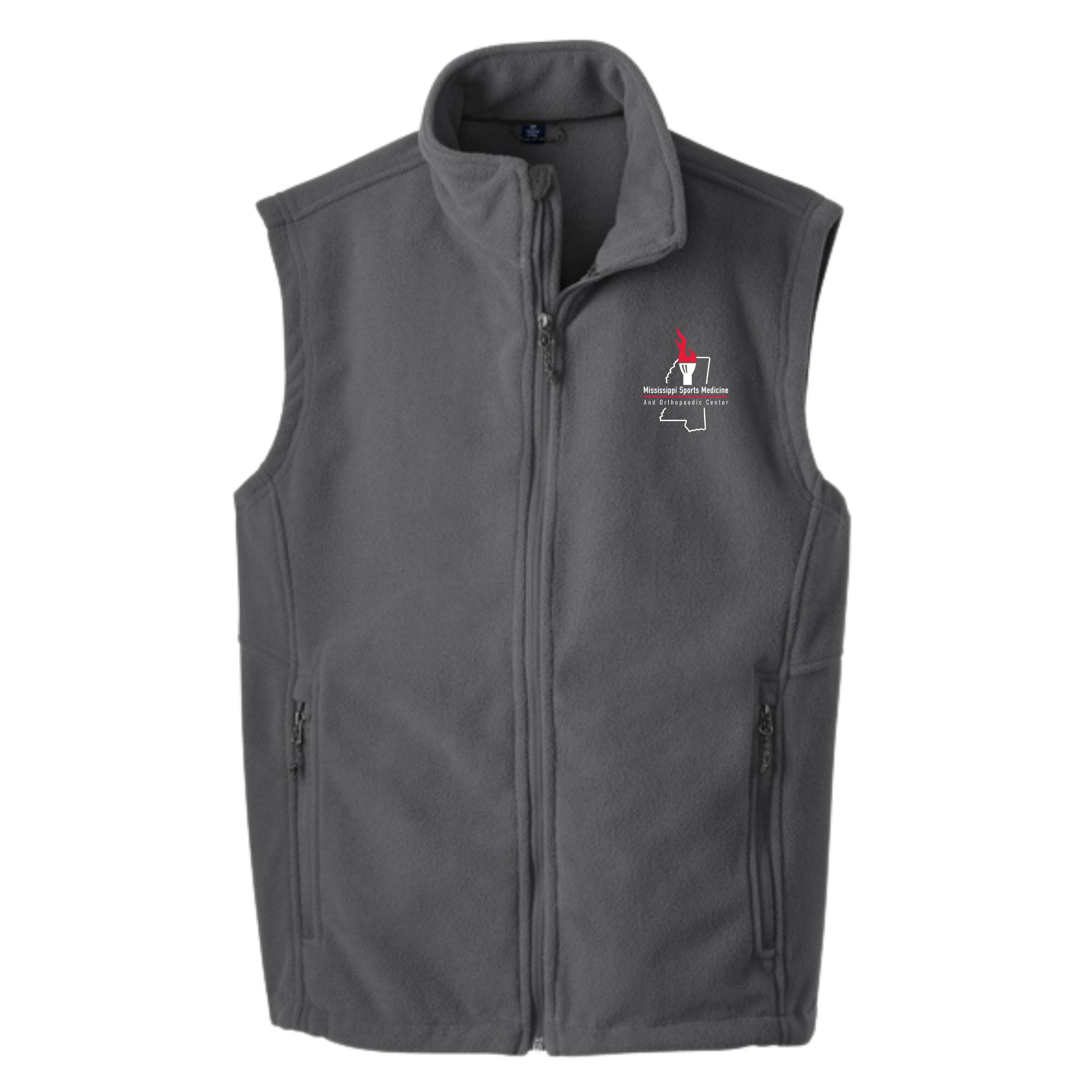 Orthopedic Center Embroidered Fleece Vest- F219