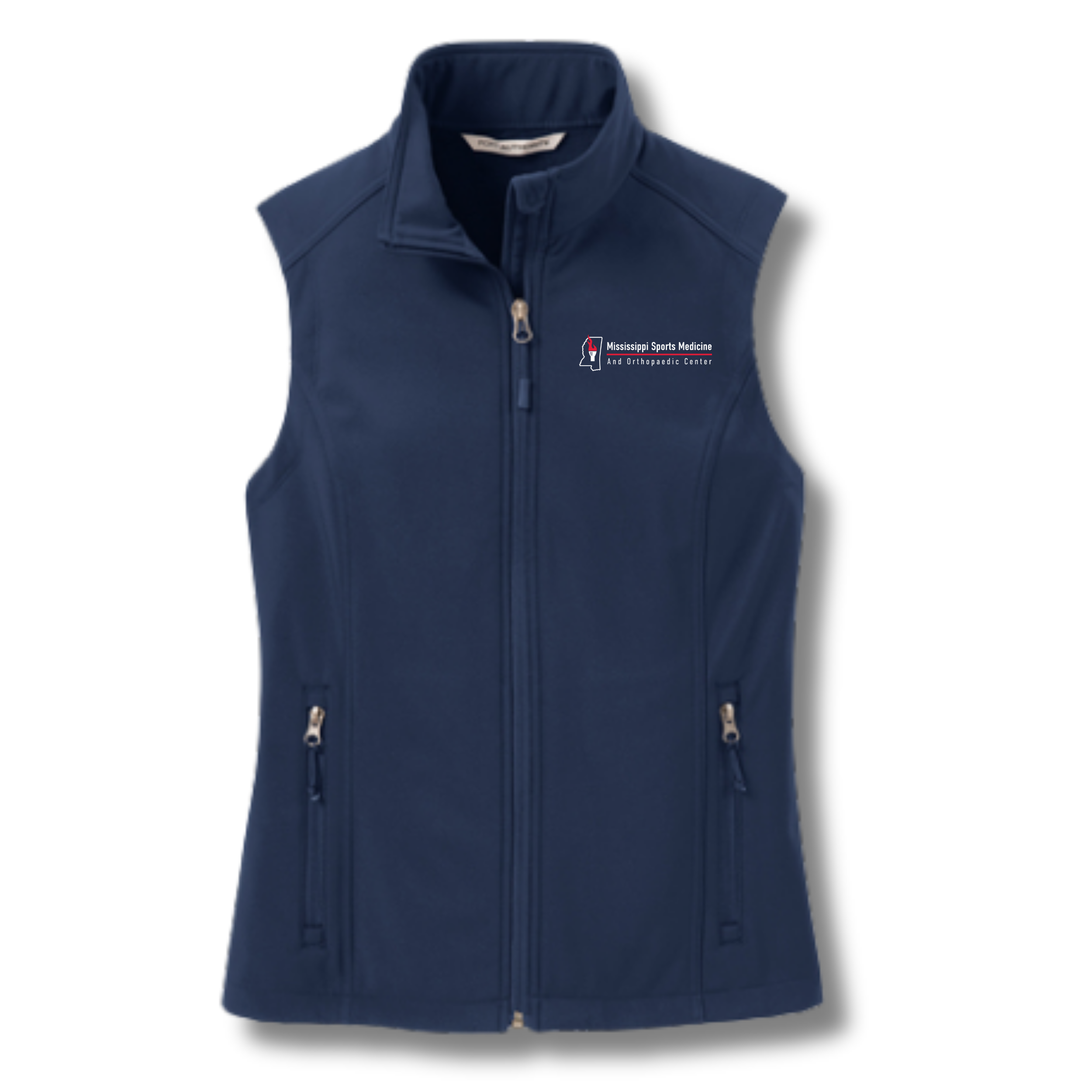Orthopedic Center Women's Embroidered Soft Shell Vest- L325