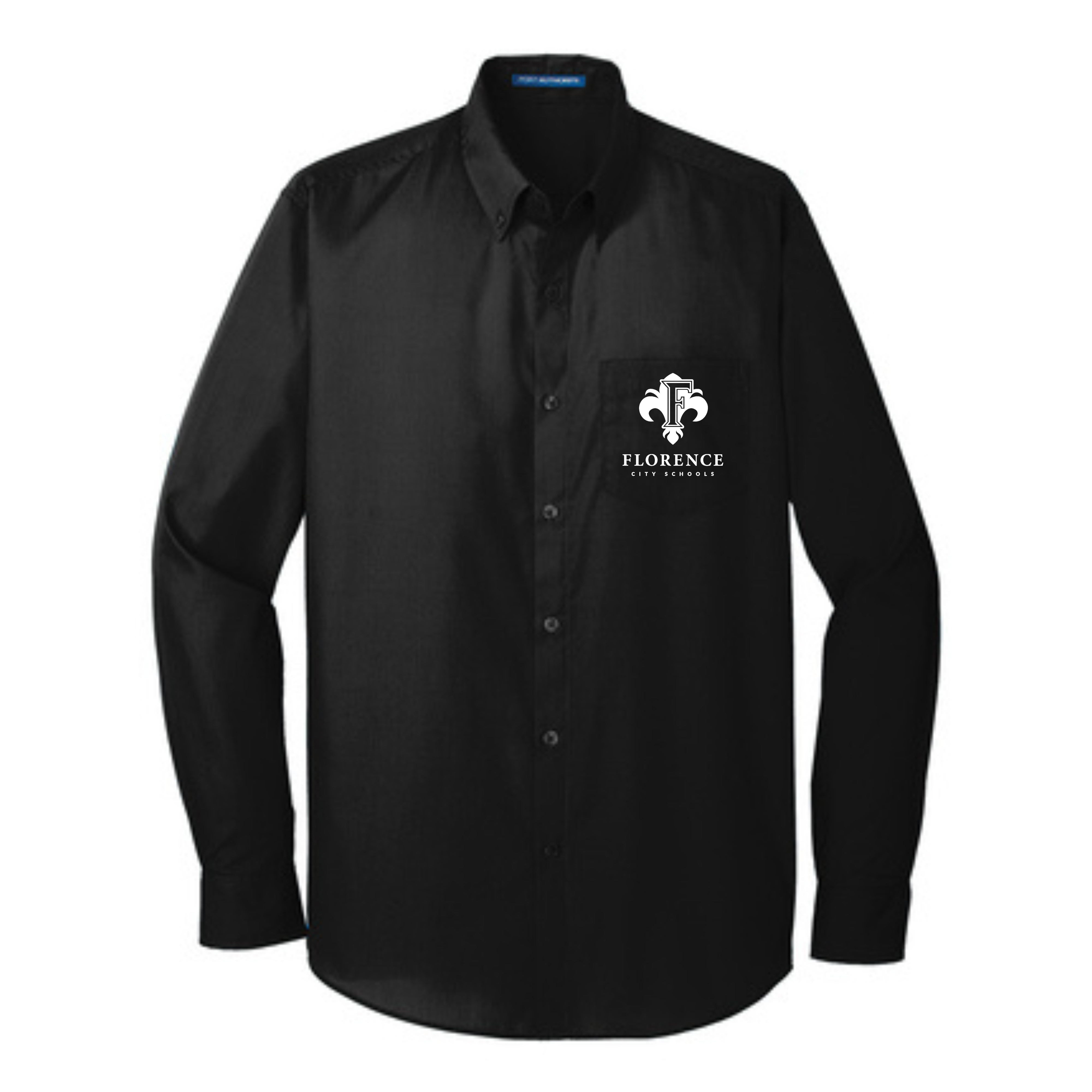 Florence Faculty Long Sleeve Embroidered Polo- L663