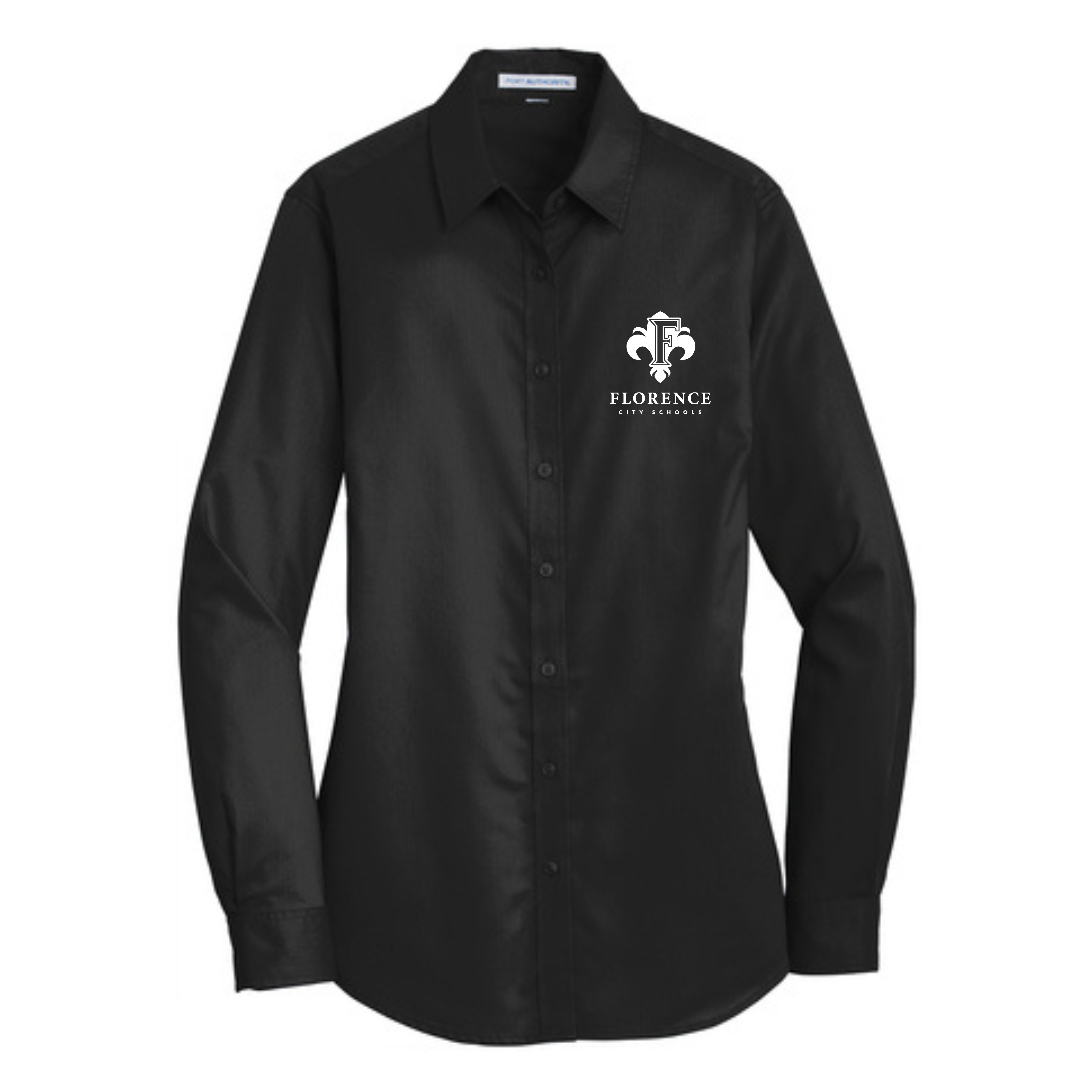 Florence Faculty Long Sleeve Embroidered Polo- L663