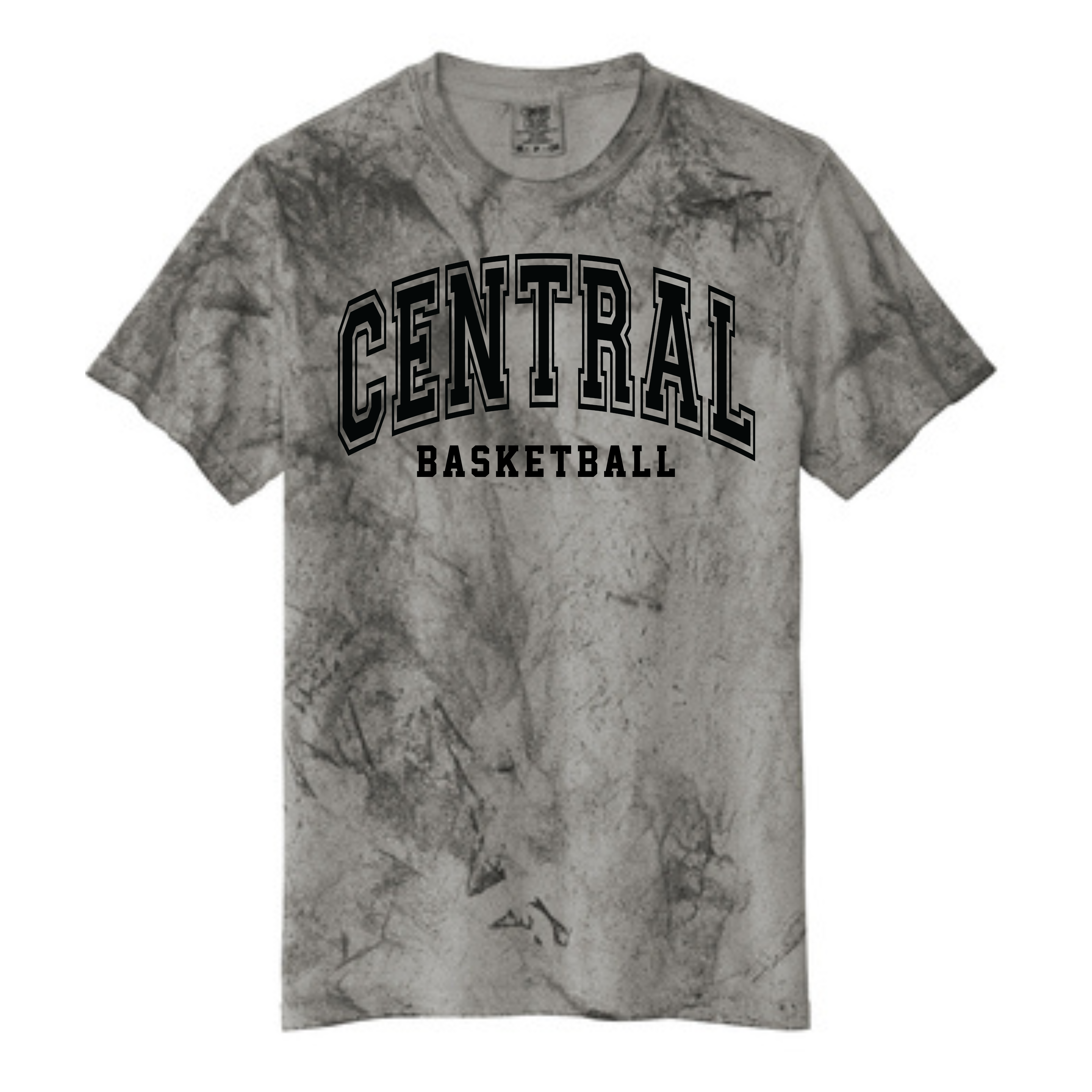 Central Basketball Arched Collegiate- 1745 Smoke