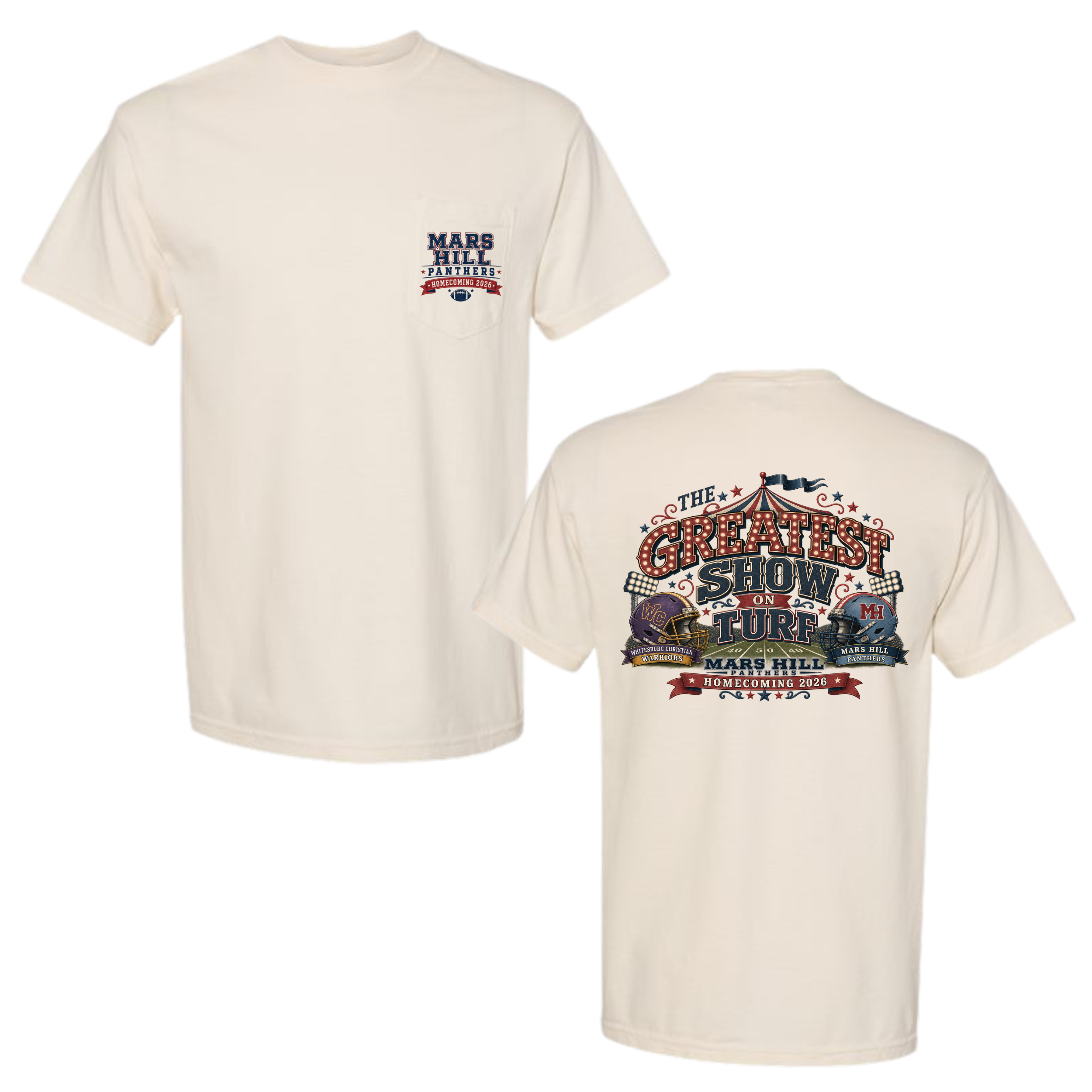 2026 MHBS HoCo Adult CC Pocket Tee #6030 & Youth Gildan #5000b