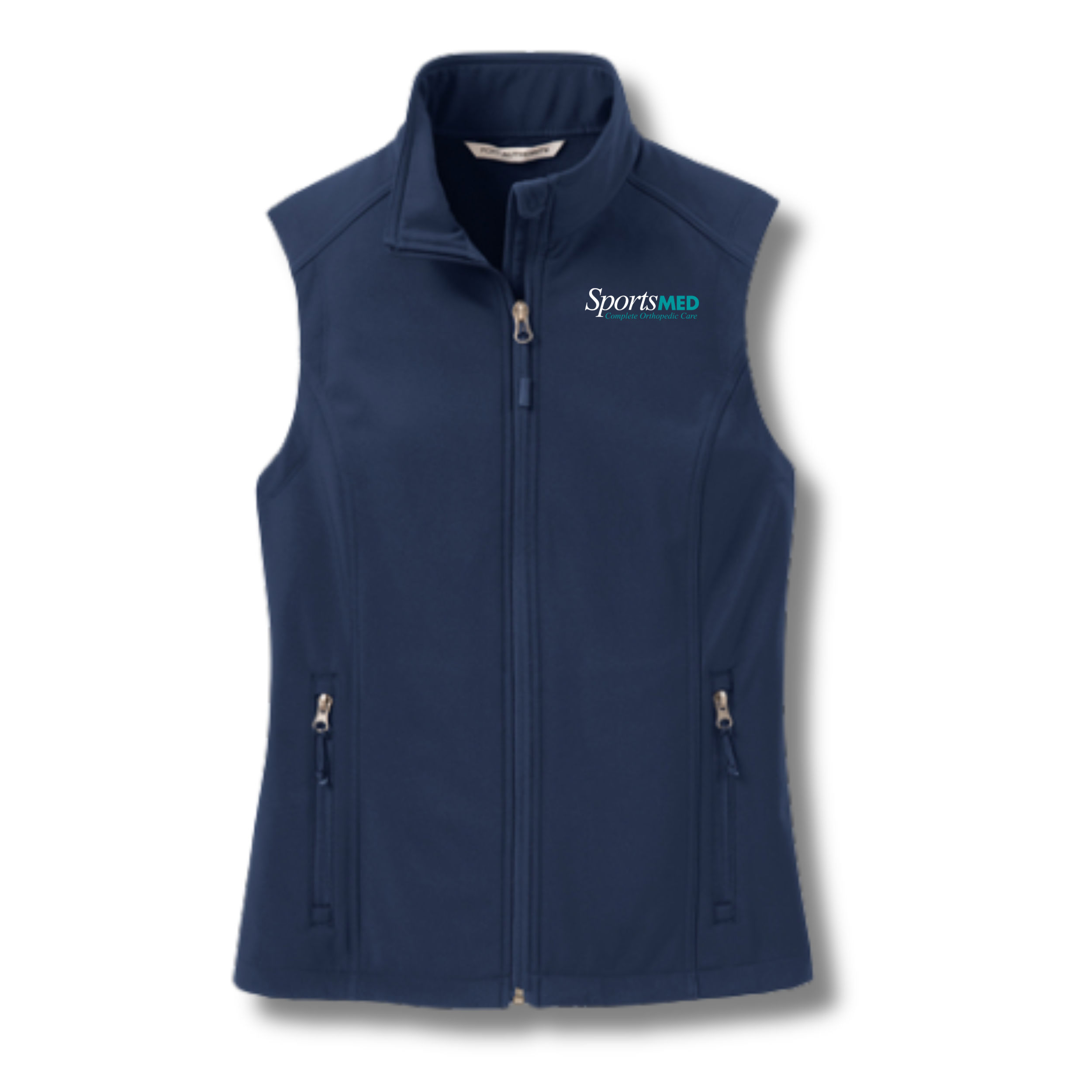 SportsMed Ortho Women's Embroidered Soft Shell Vest- L325