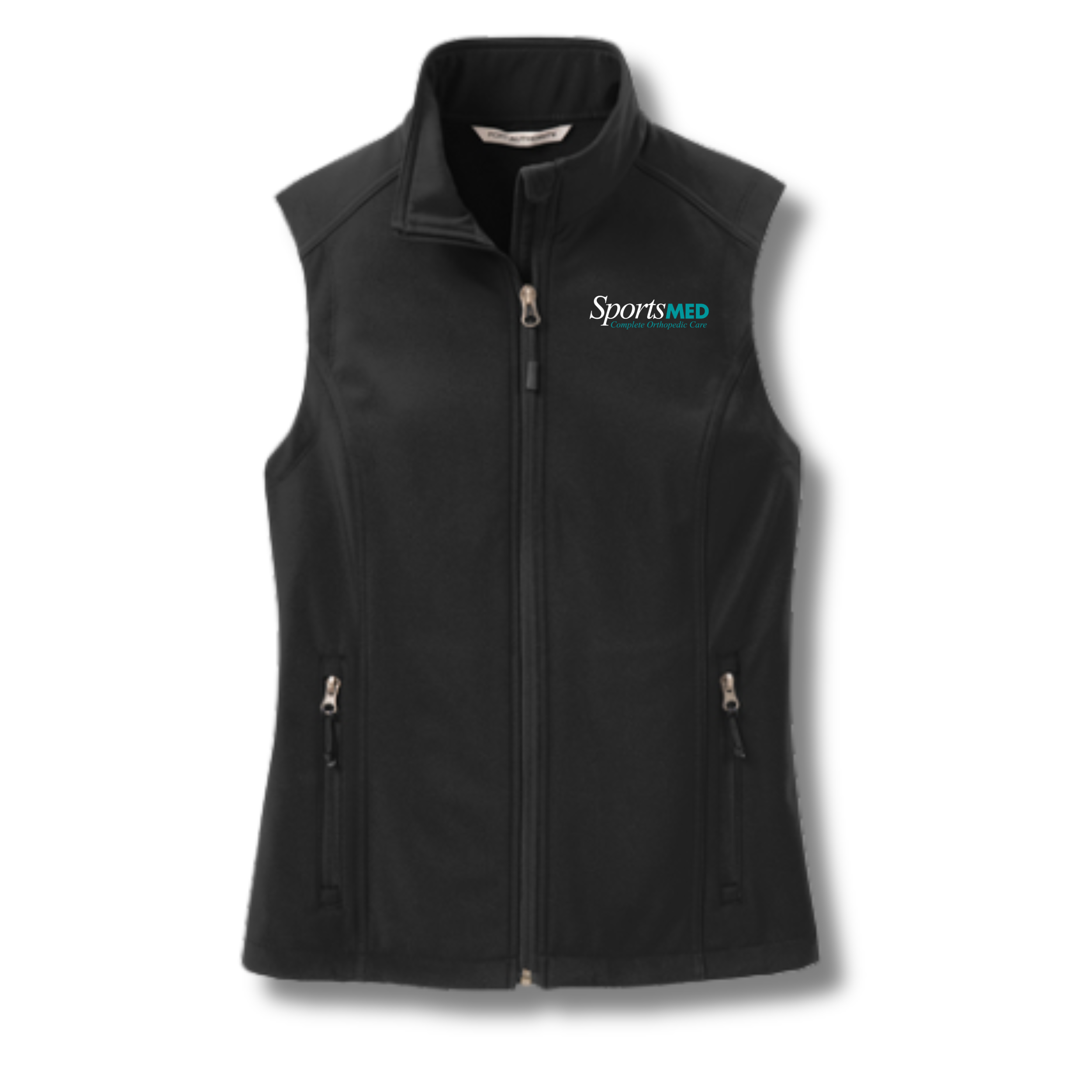 SportsMed Ortho Women's Embroidered Soft Shell Vest- L325
