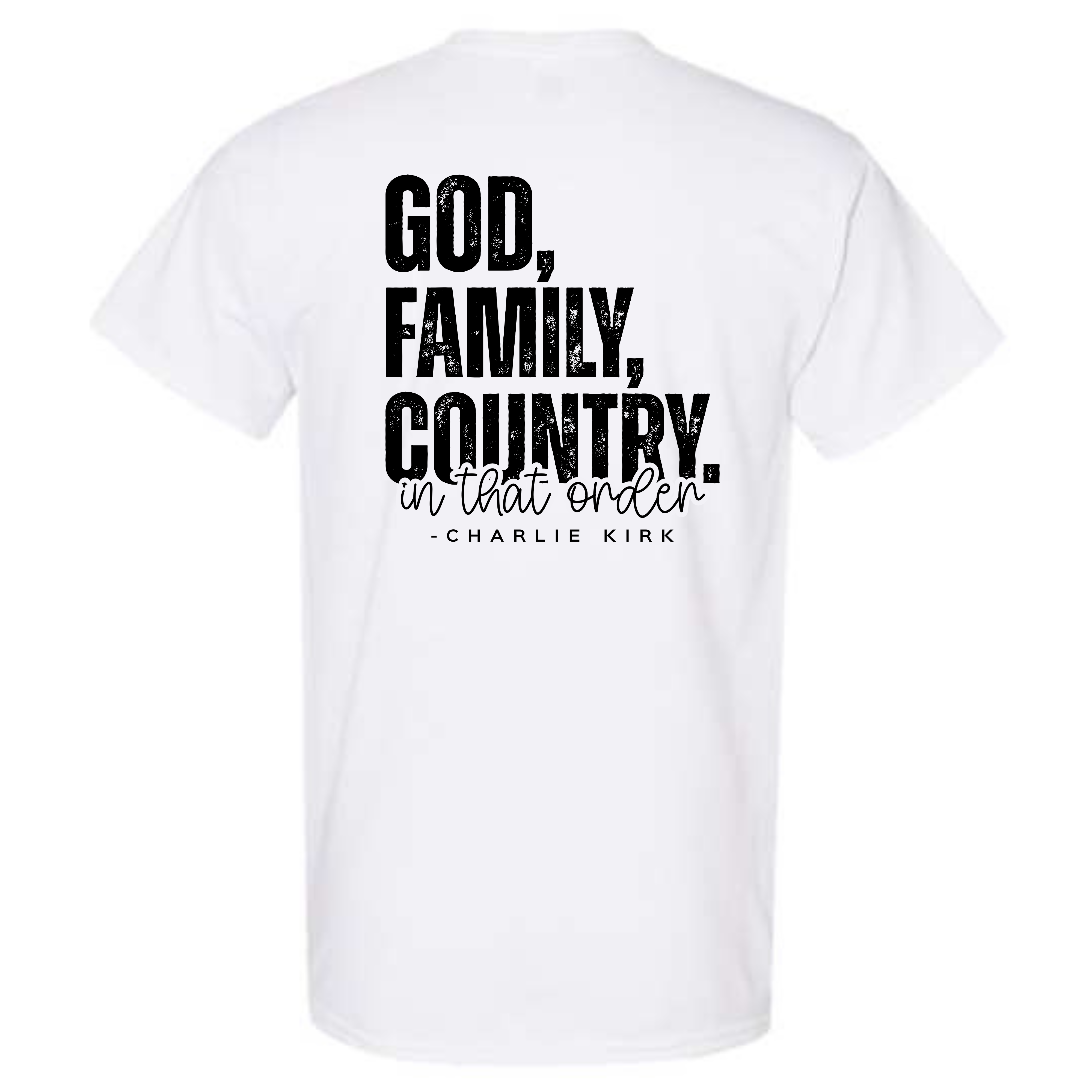 CK White Freedom Tee