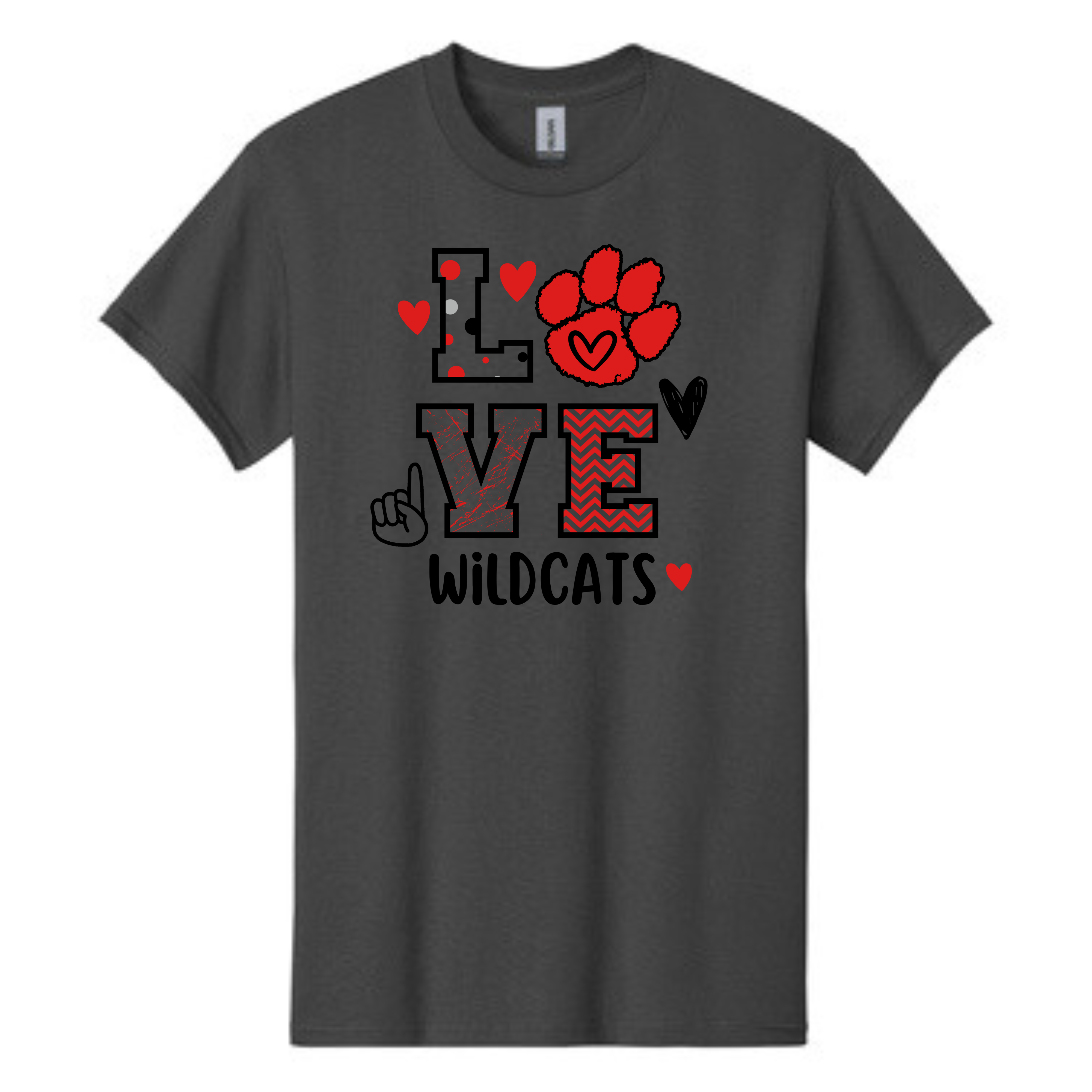 CHS Special Olympics Tee- 5000 Charcoal