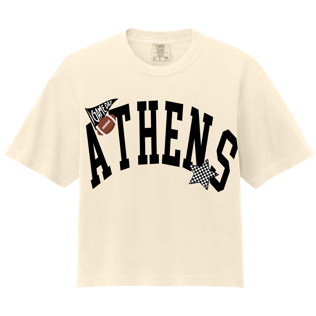 Make it Yours Boxy Comfort Colors Ivory Tee #3023CL
