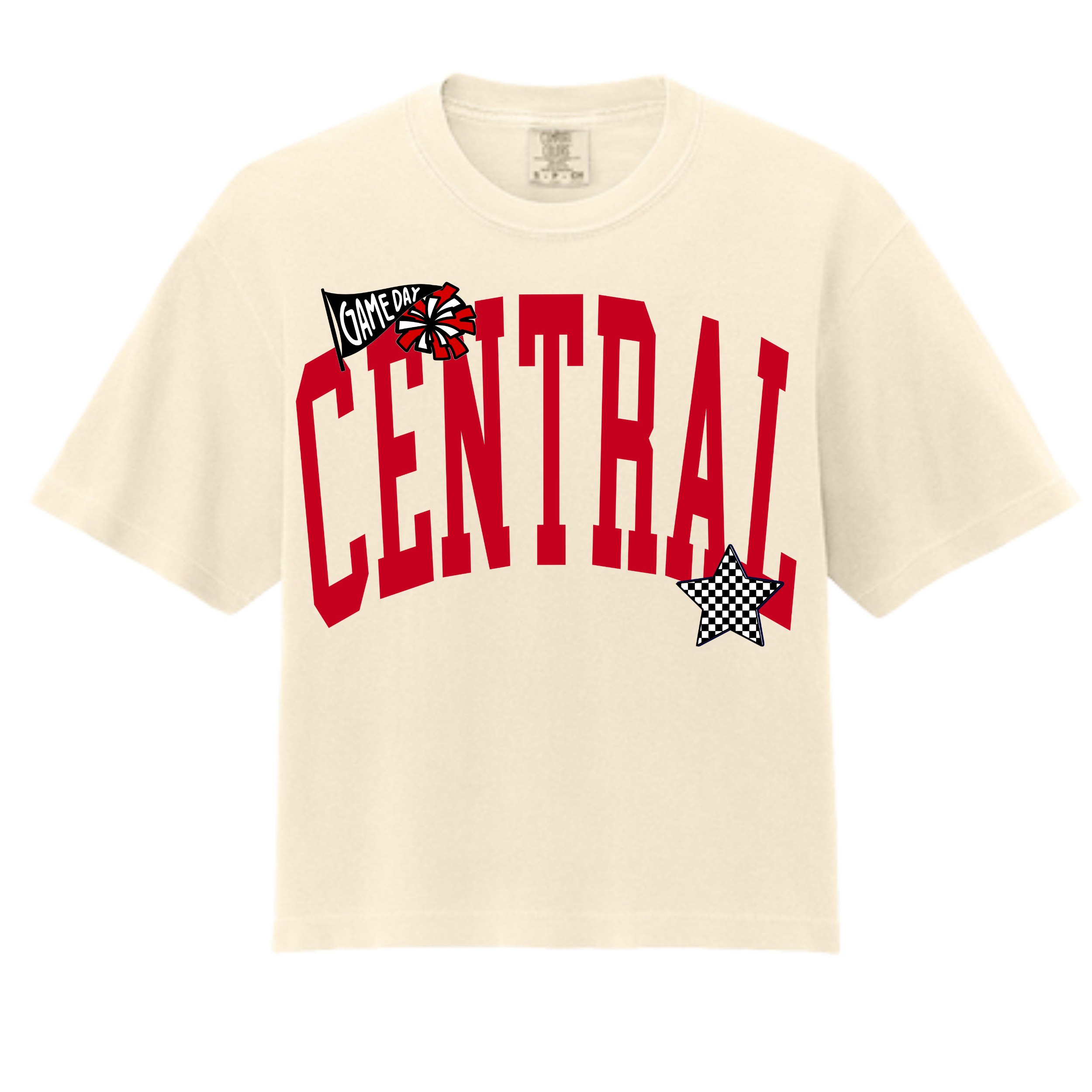 Make it Yours Boxy Comfort Colors Ivory Tee #3023CL