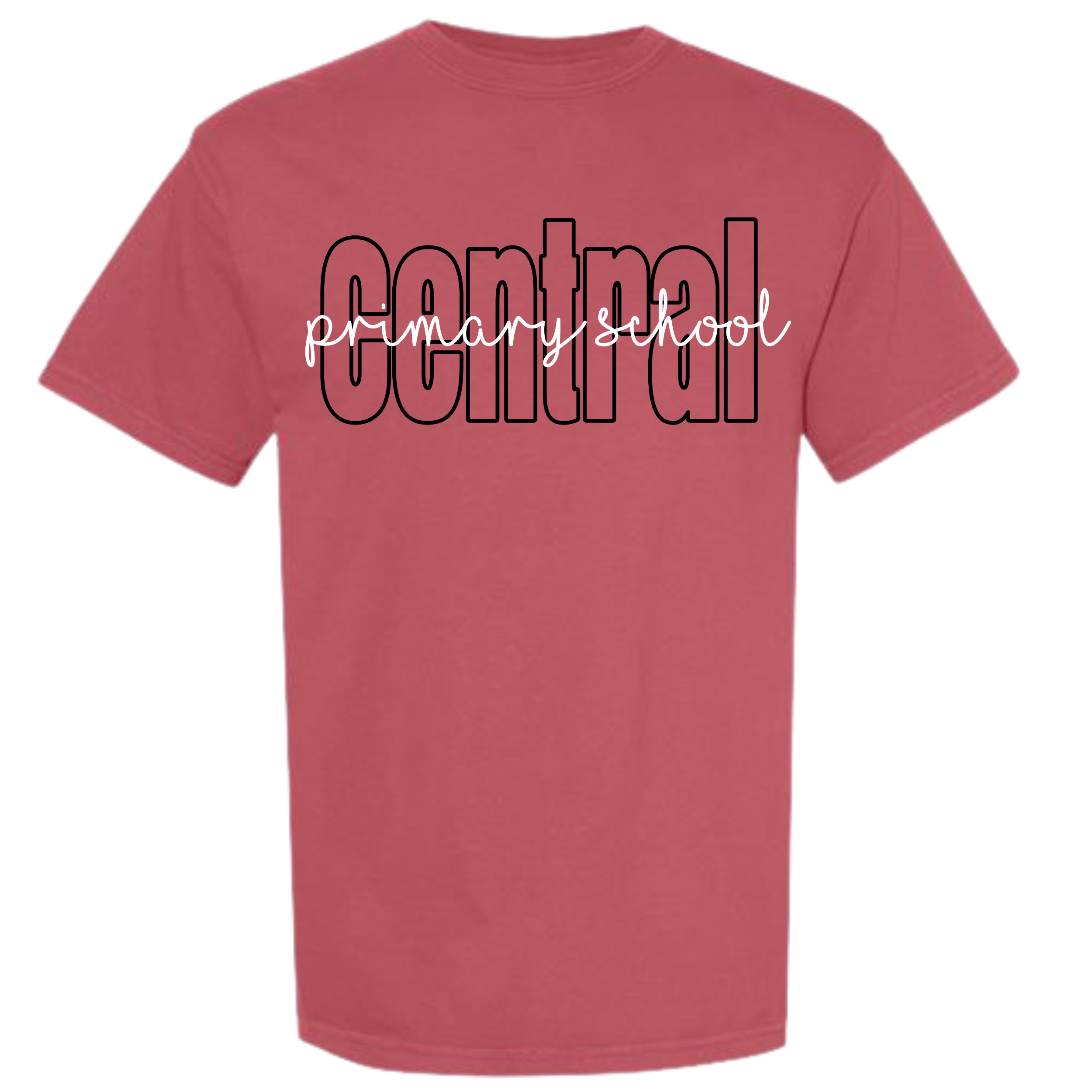 CPS Crimson Comfort Colors t-shirt 1717