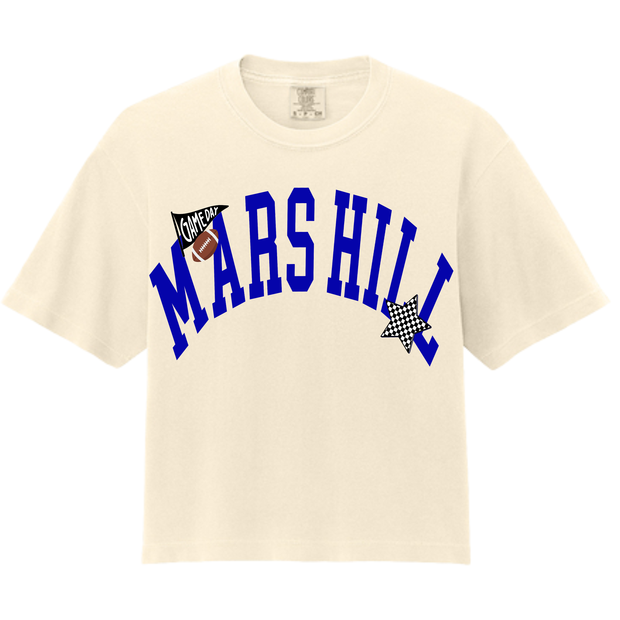 Make it Yours Boxy Comfort Colors Ivory Tee #3023CL