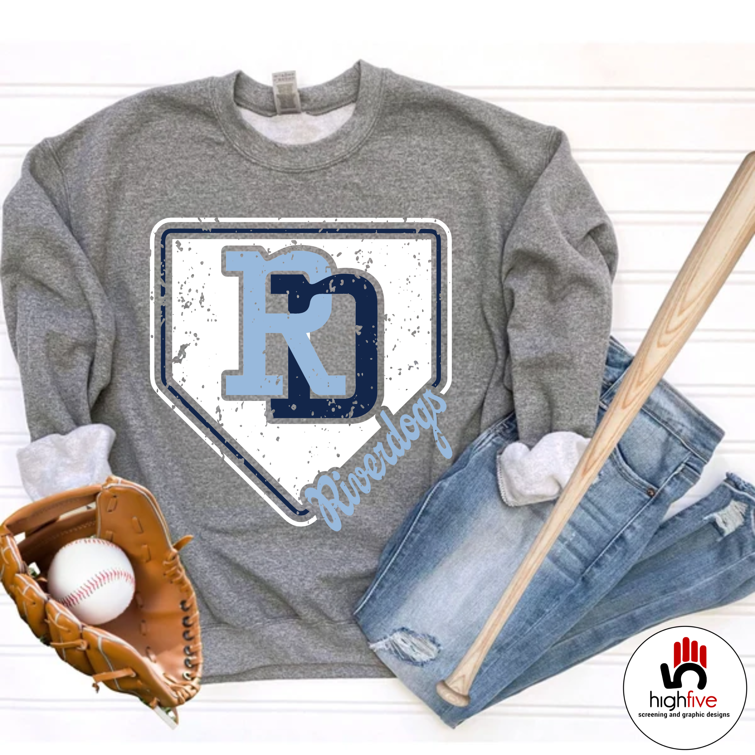 Homeplate Graphite Heather Sweatshirt