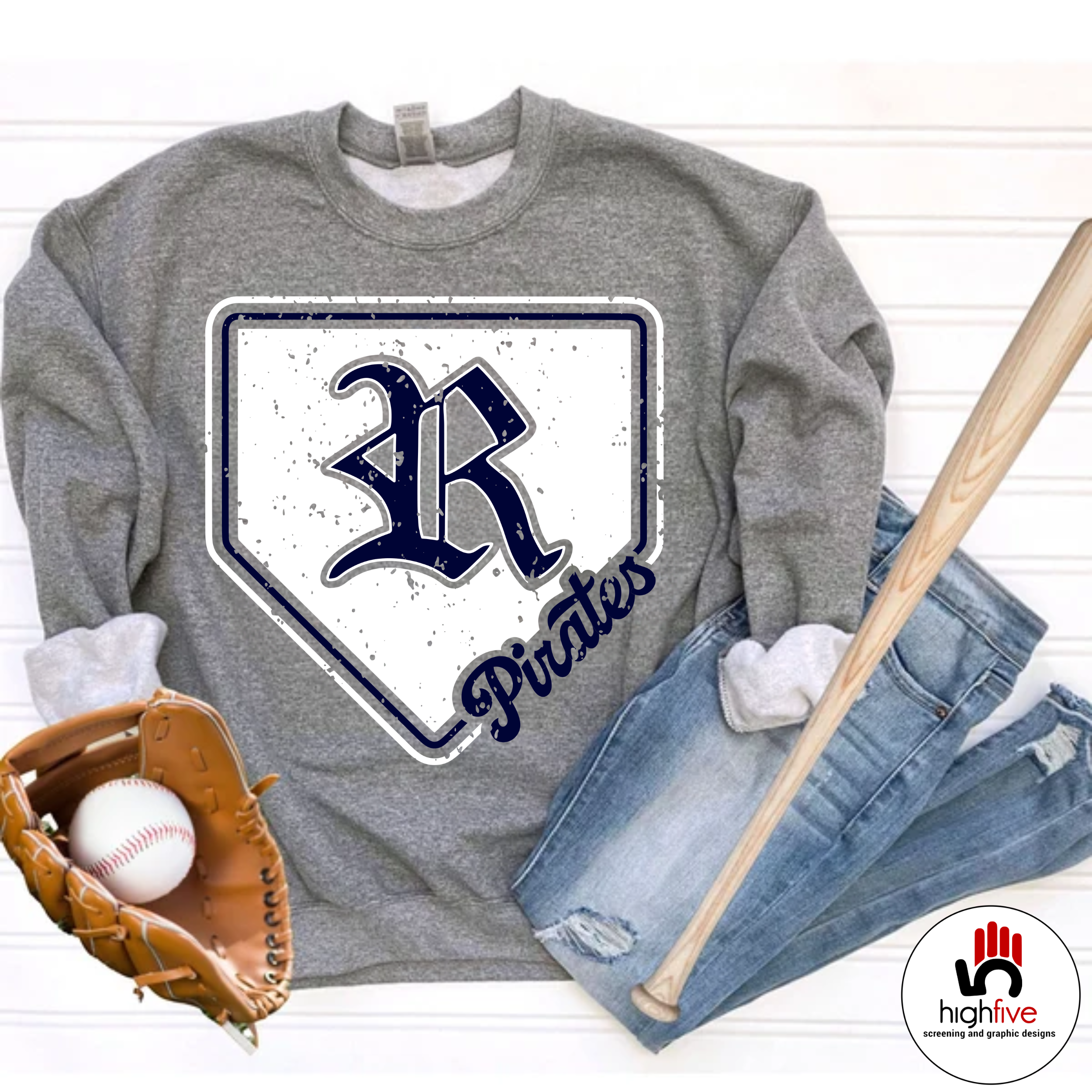 Homeplate Graphite Heather Sweatshirt