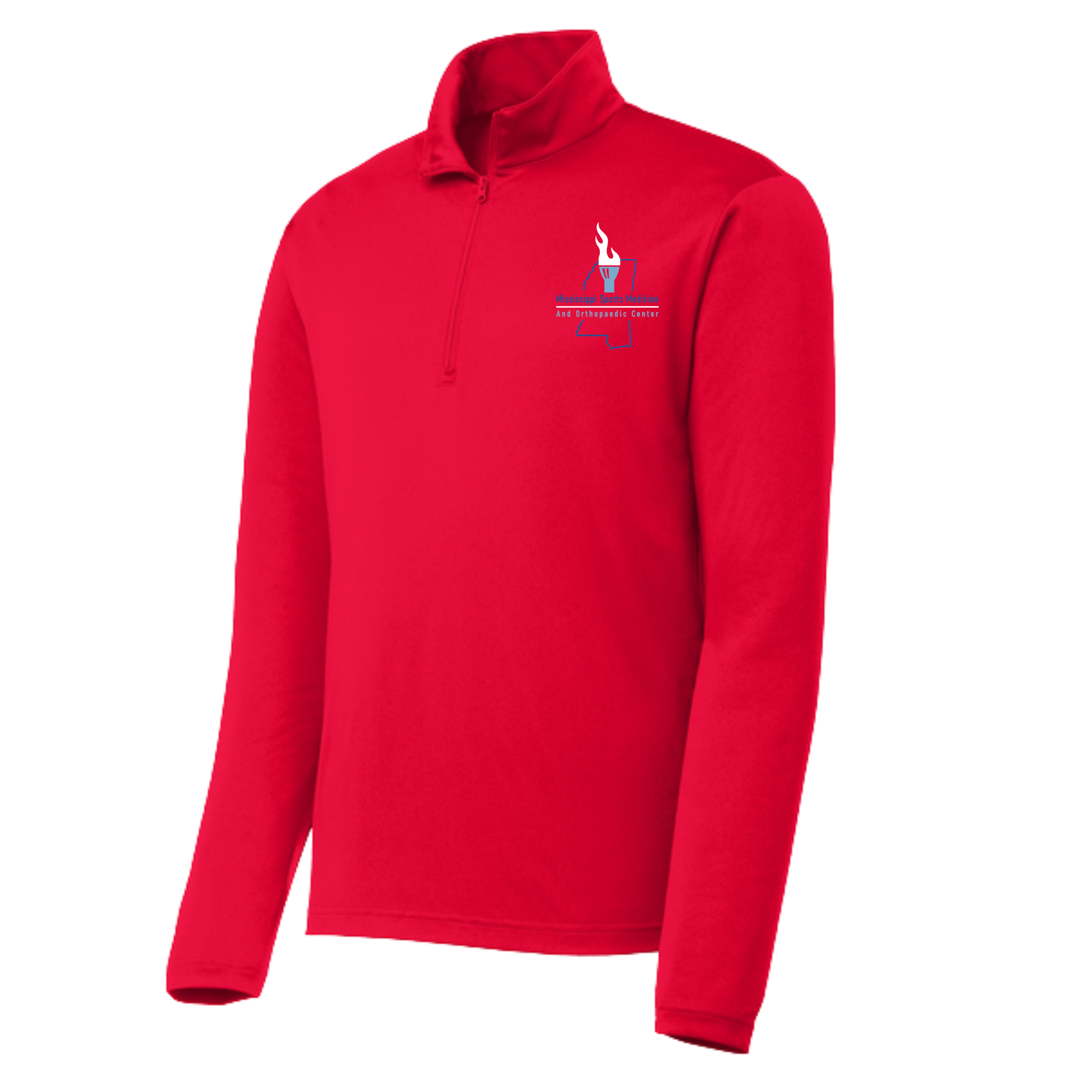 Orthopedic Center Embroidered quarter zip pullover- ST357