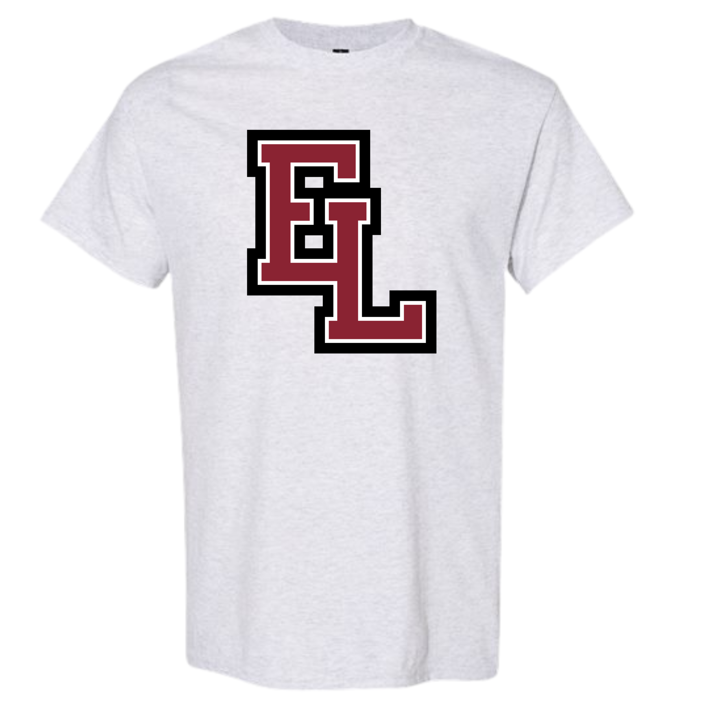 ELHS Spirit Tee- Ash 5000