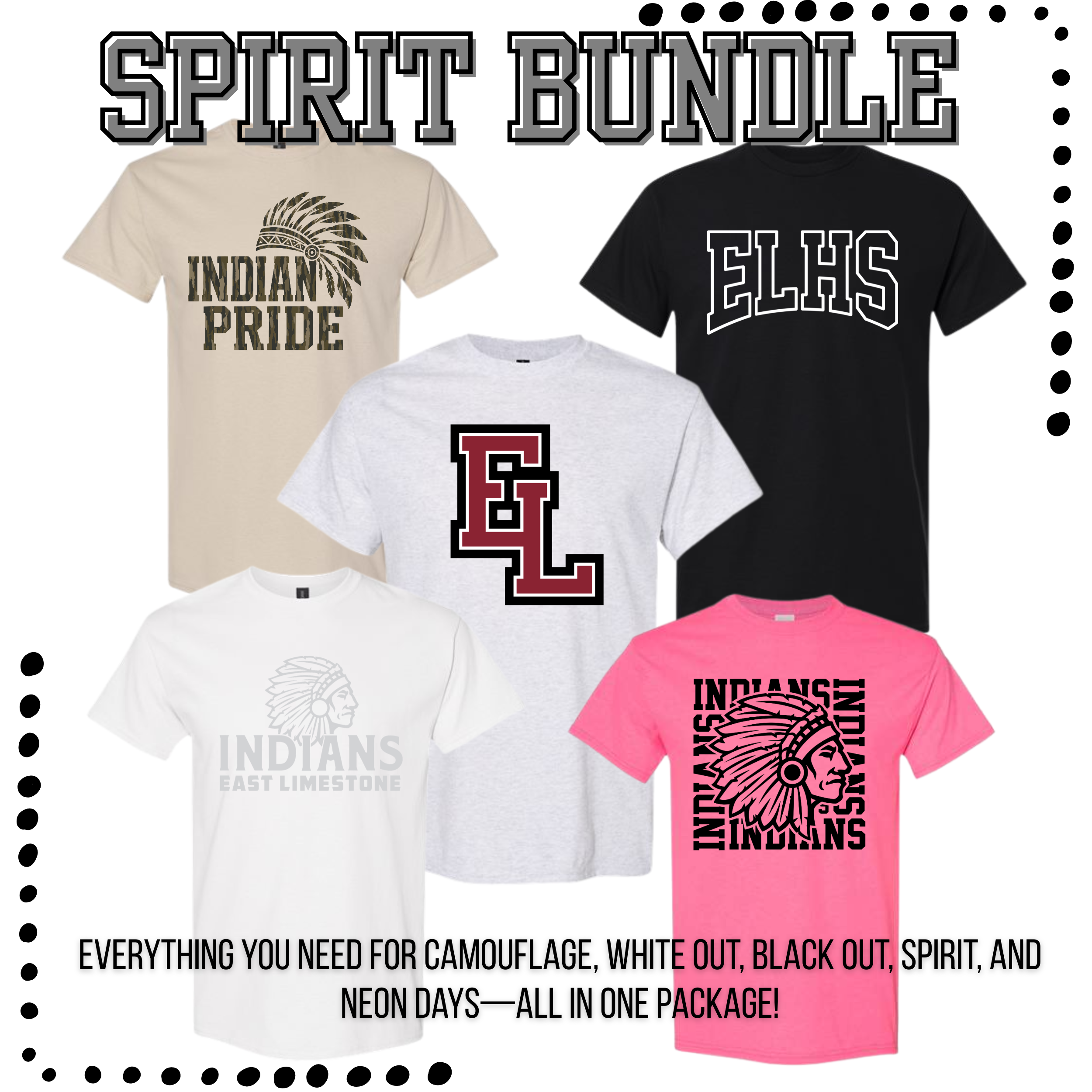 ELHS Spirit Bundle- 5000