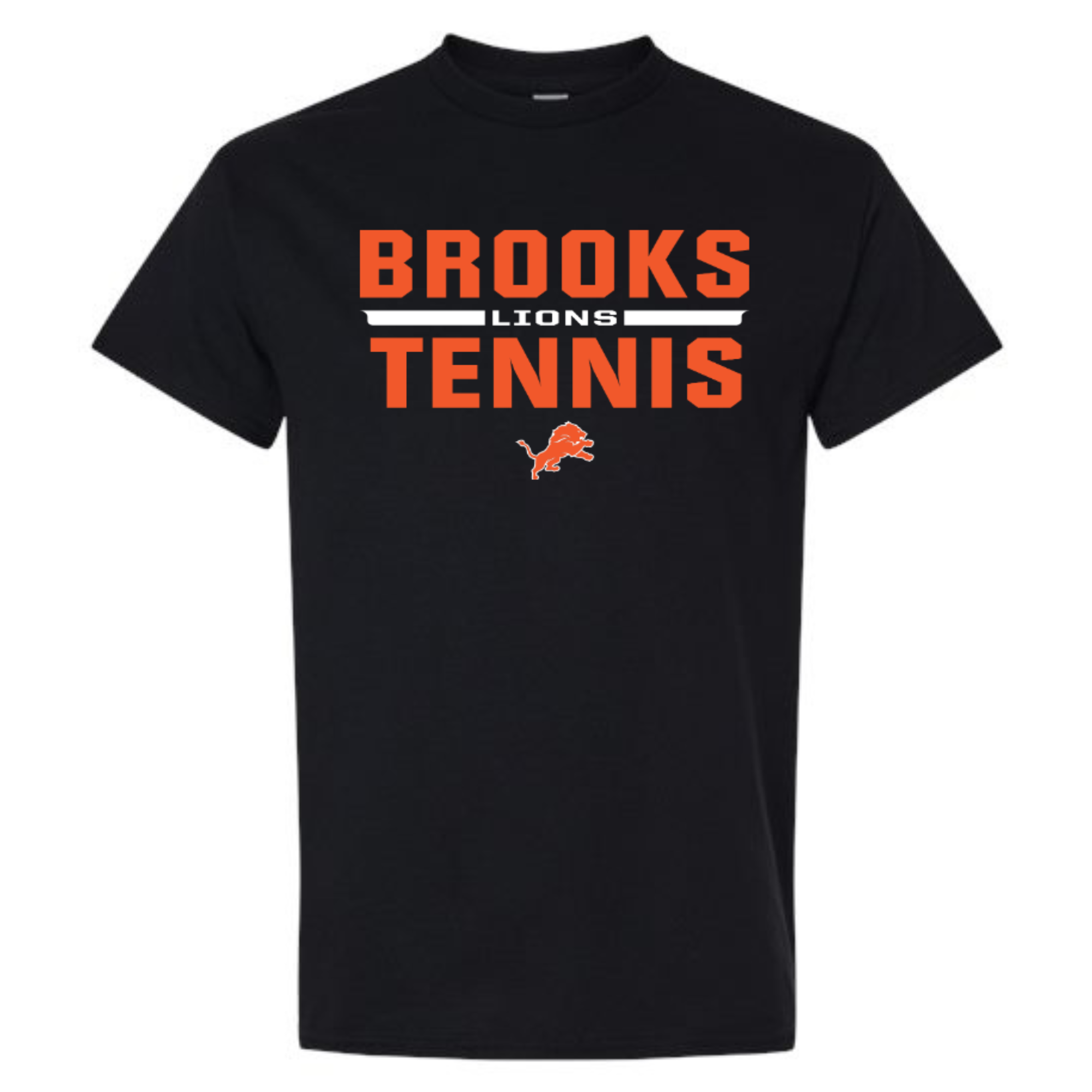 Brooks Lions Tennis Gildan Tee- 5000