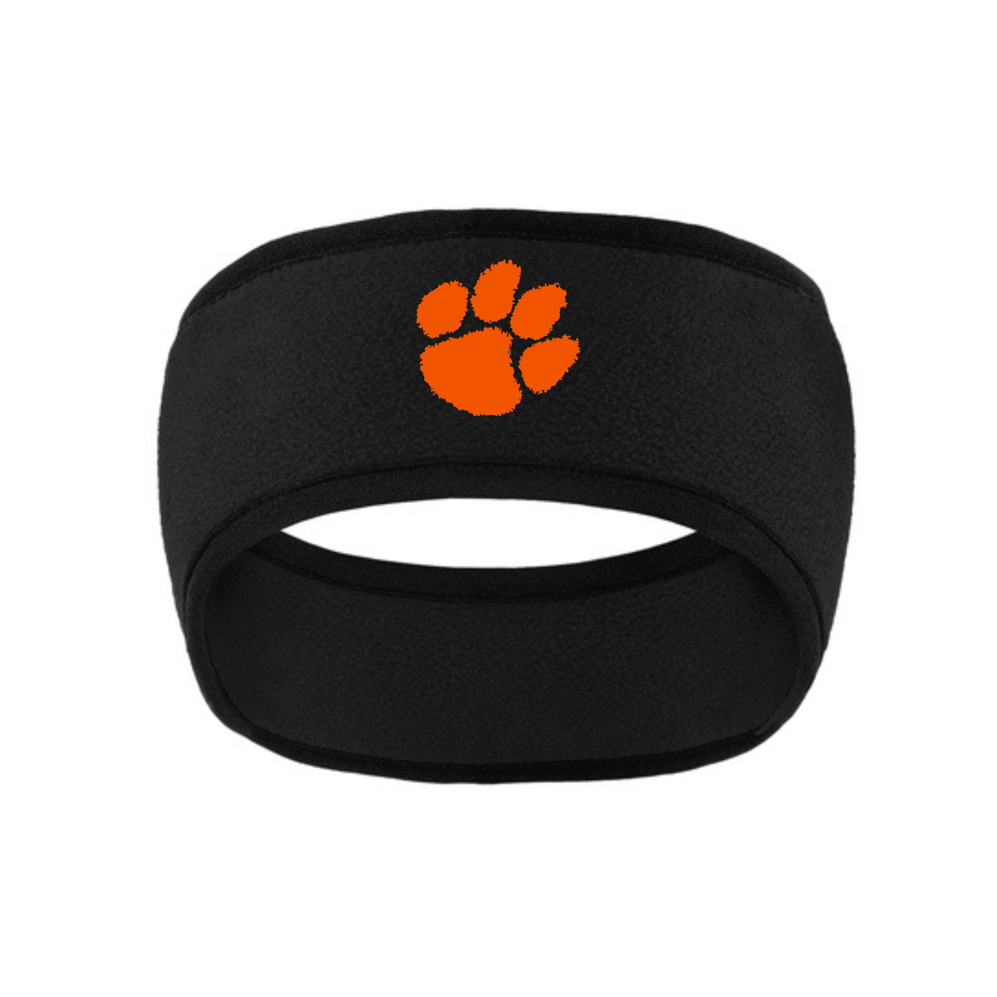 Brooks Tennis Paw Print Ear Warmers-C916 Black