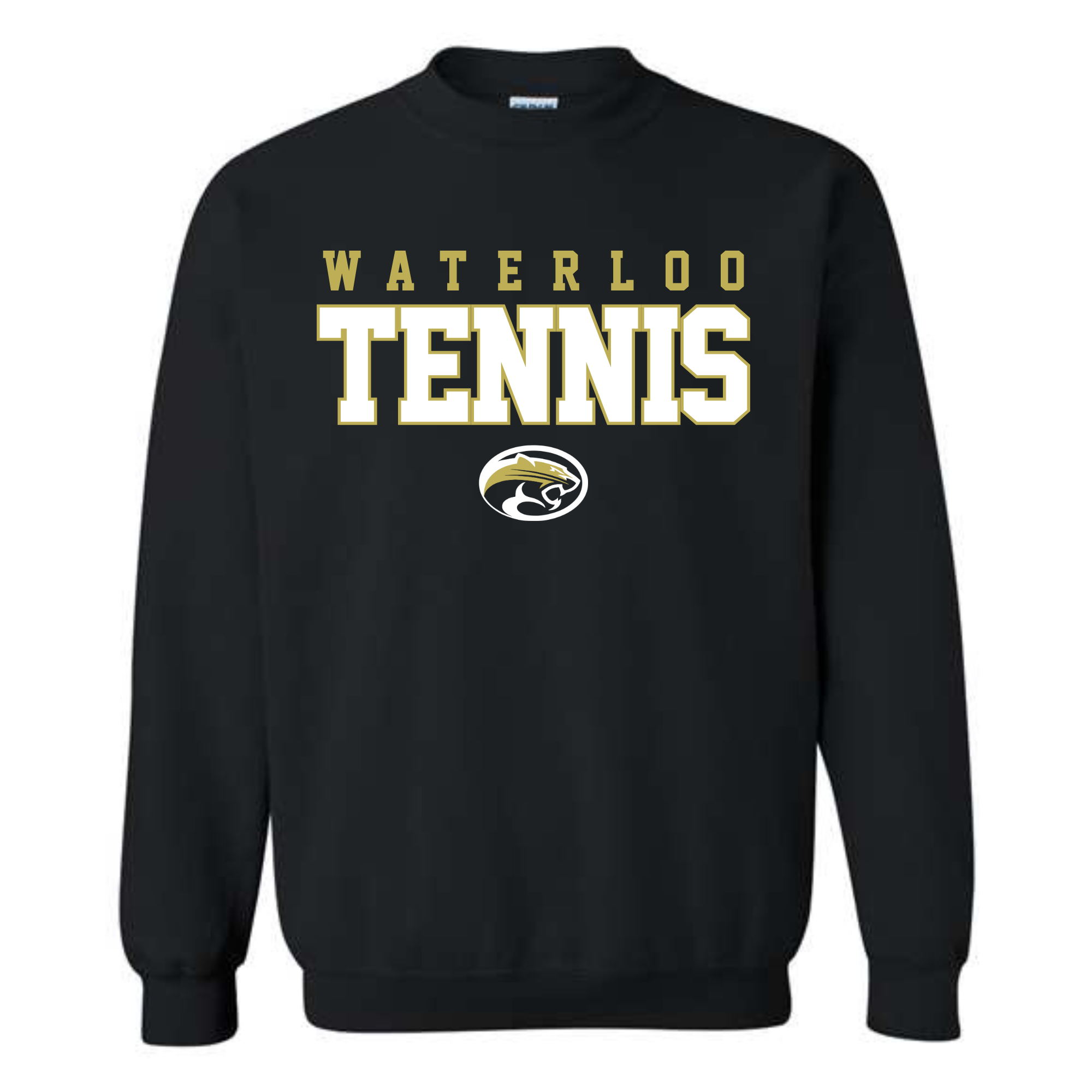 Waterloo Tennis Sweatshirt- 18000 Black