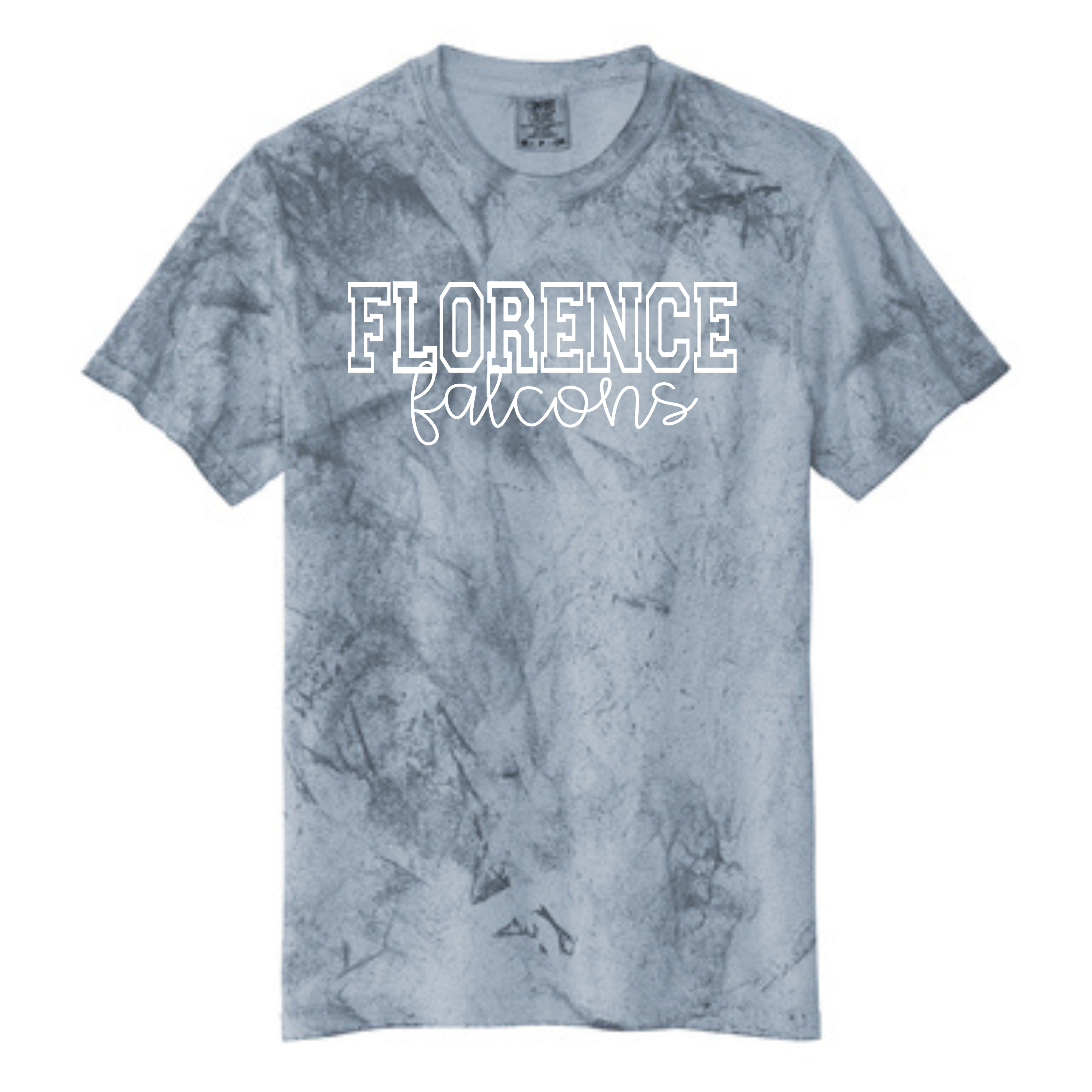 Florence Falcons Color Blast Tee- 1745