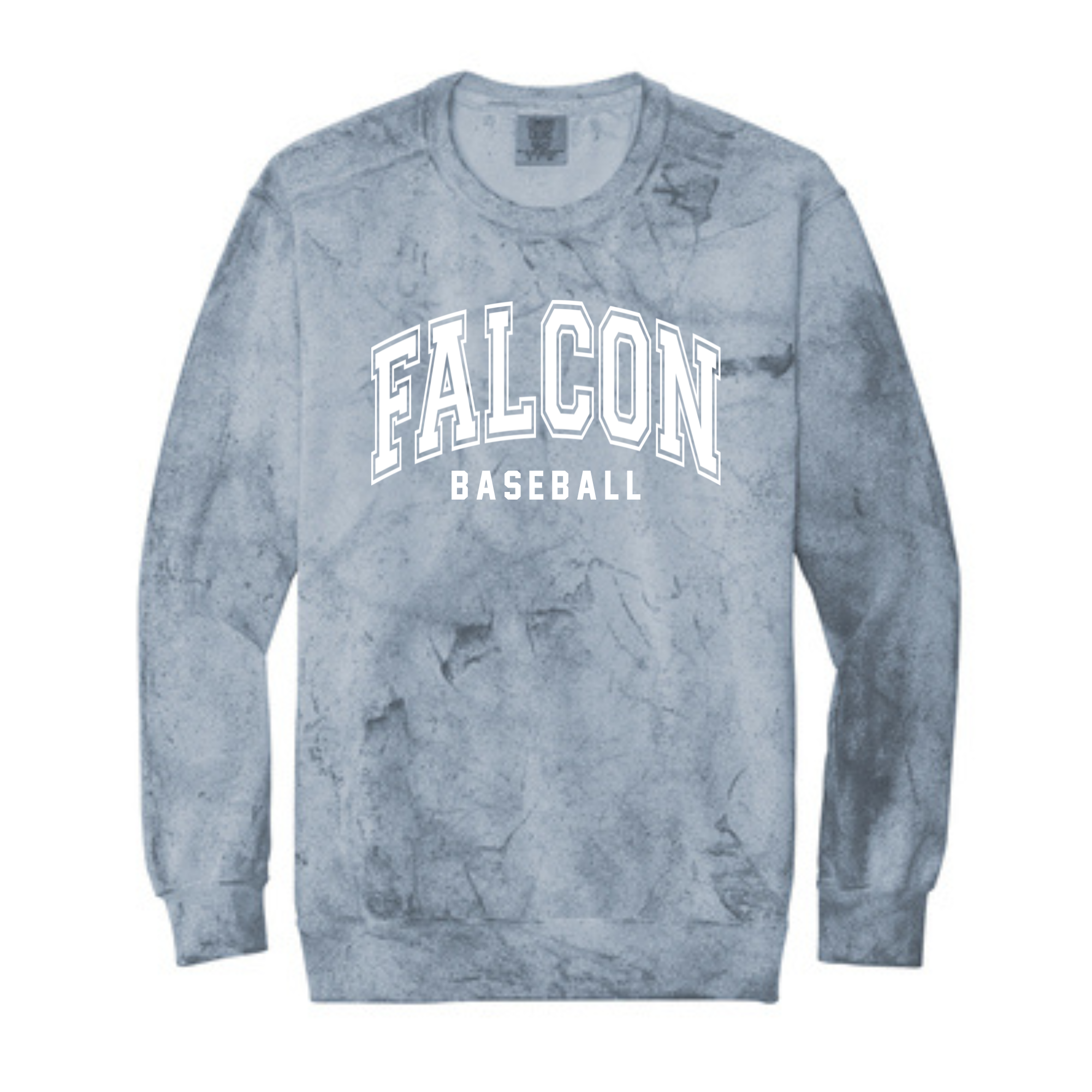 Falcon Baseball Comfort Colors Sweatshirt- 1545 Ocean